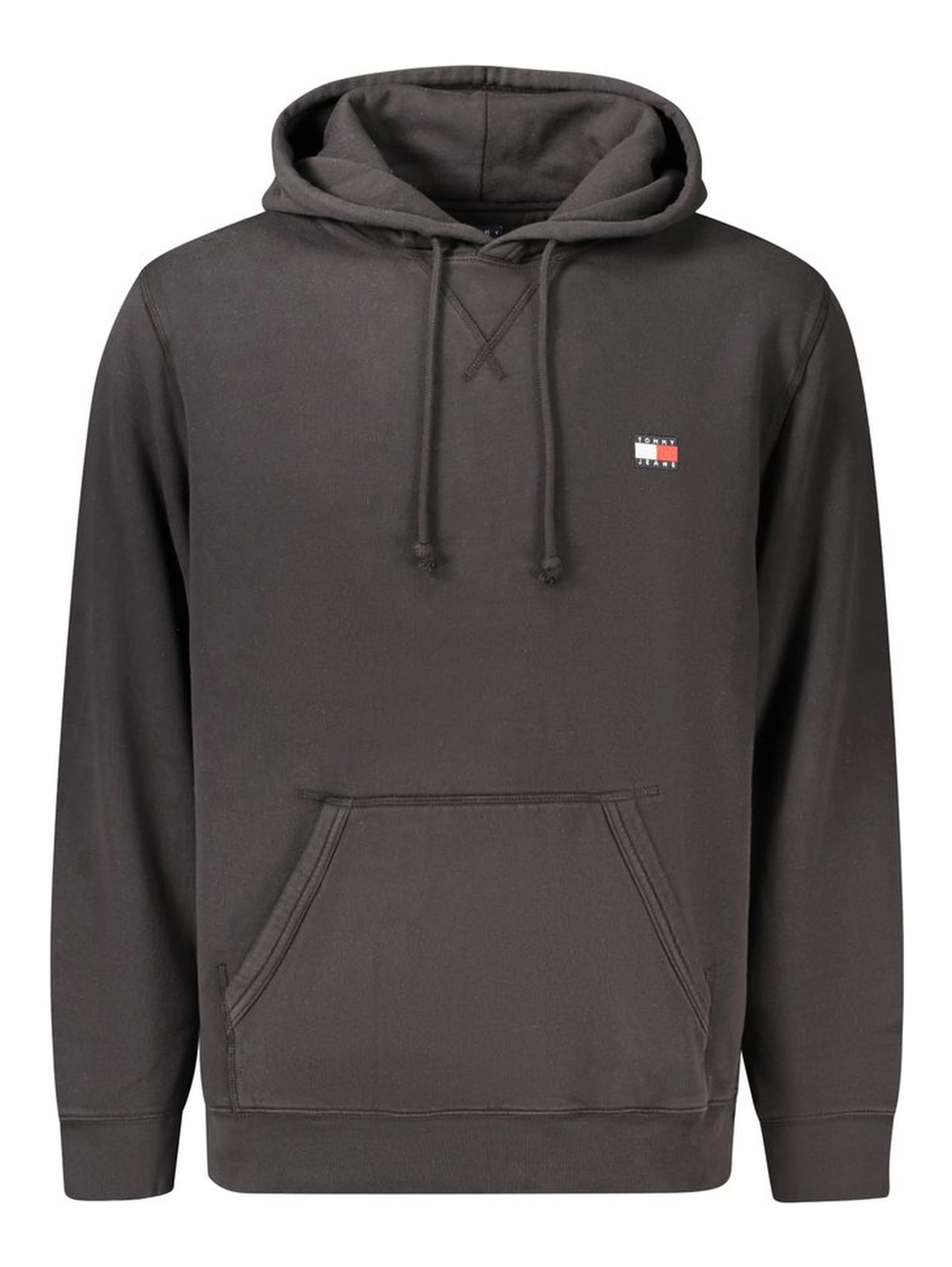 Black Cotton Men's Sweatshirt