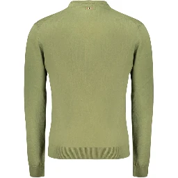 Green Cotton Sweatshirt