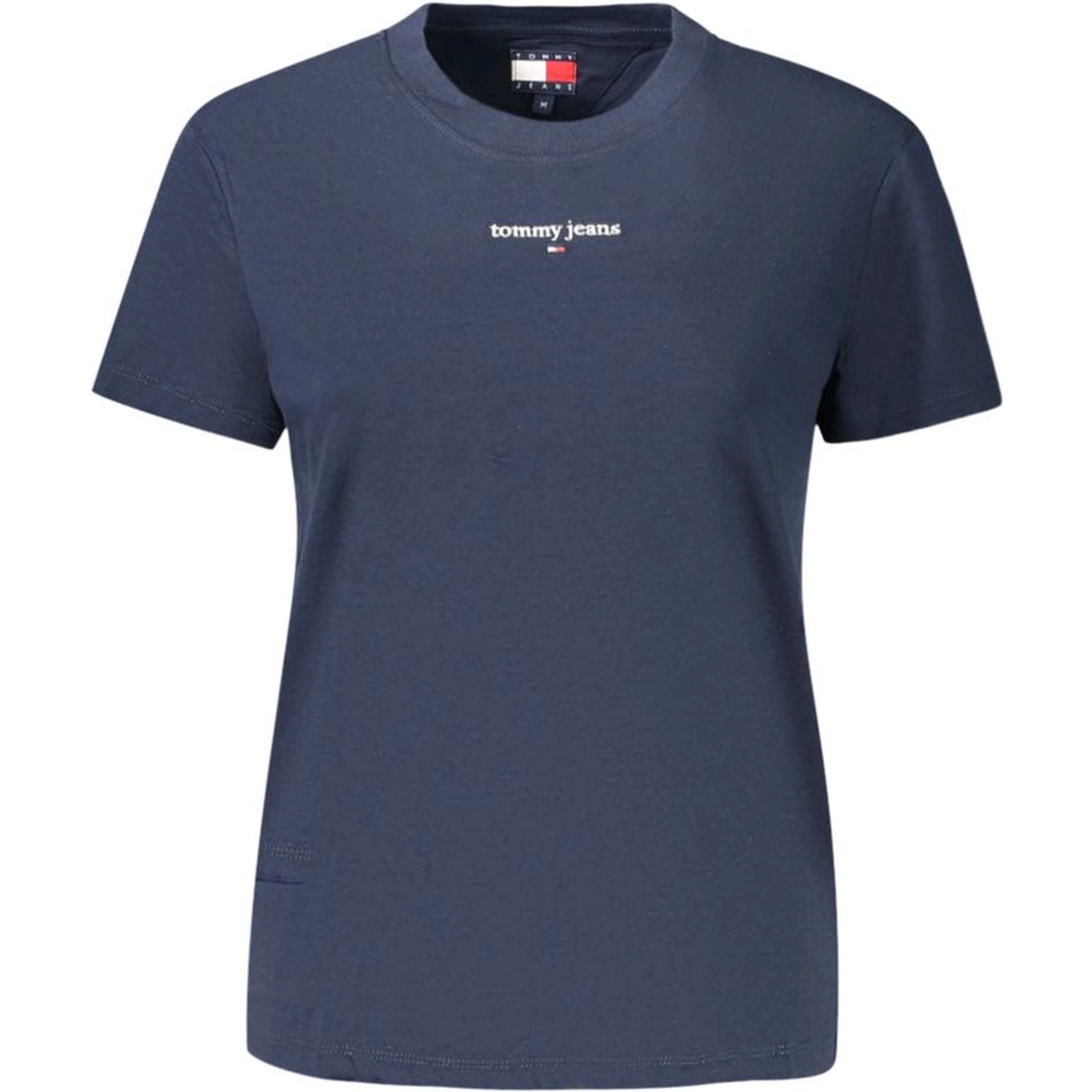Blue Cotton Woman T-Shirt
