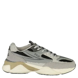 Gray Polyester Men's Sneaker