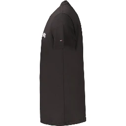 تيشيرت رجالي أسود من القطن
