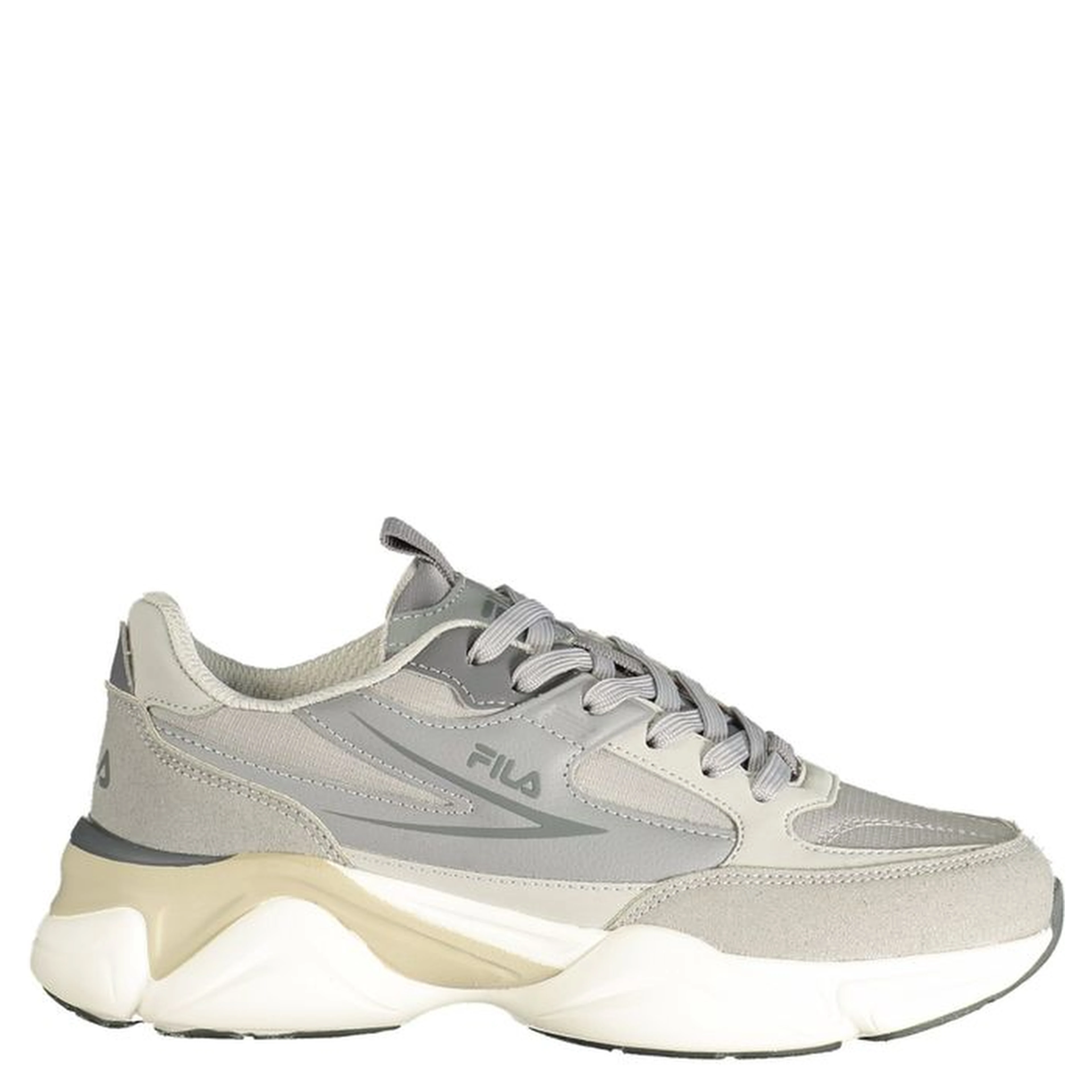 Grey Polyurethane Women's Sneaker