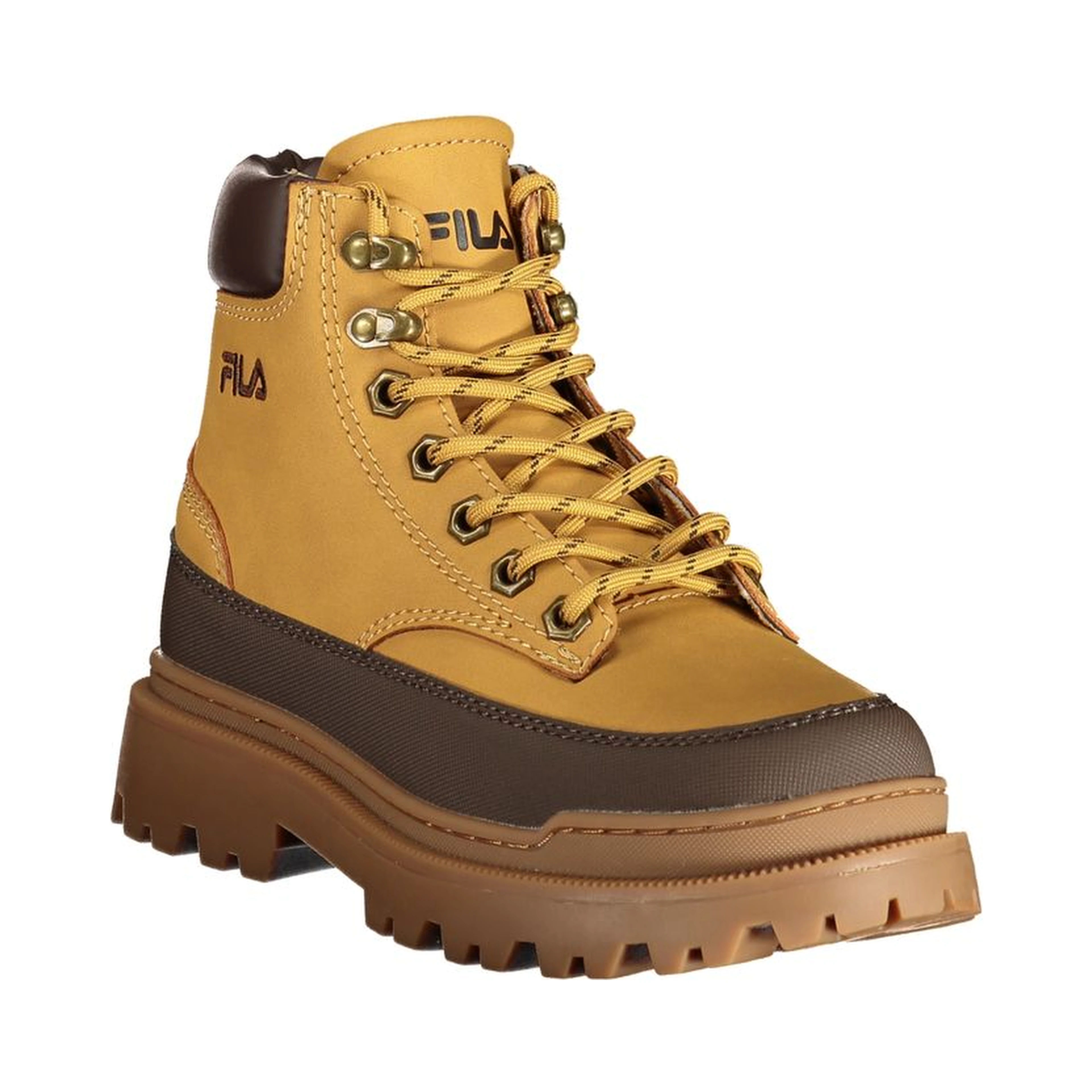 Giallo Polyurethane Woman Sneaker