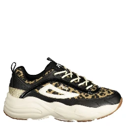 Black Polyester Women's Sneaker