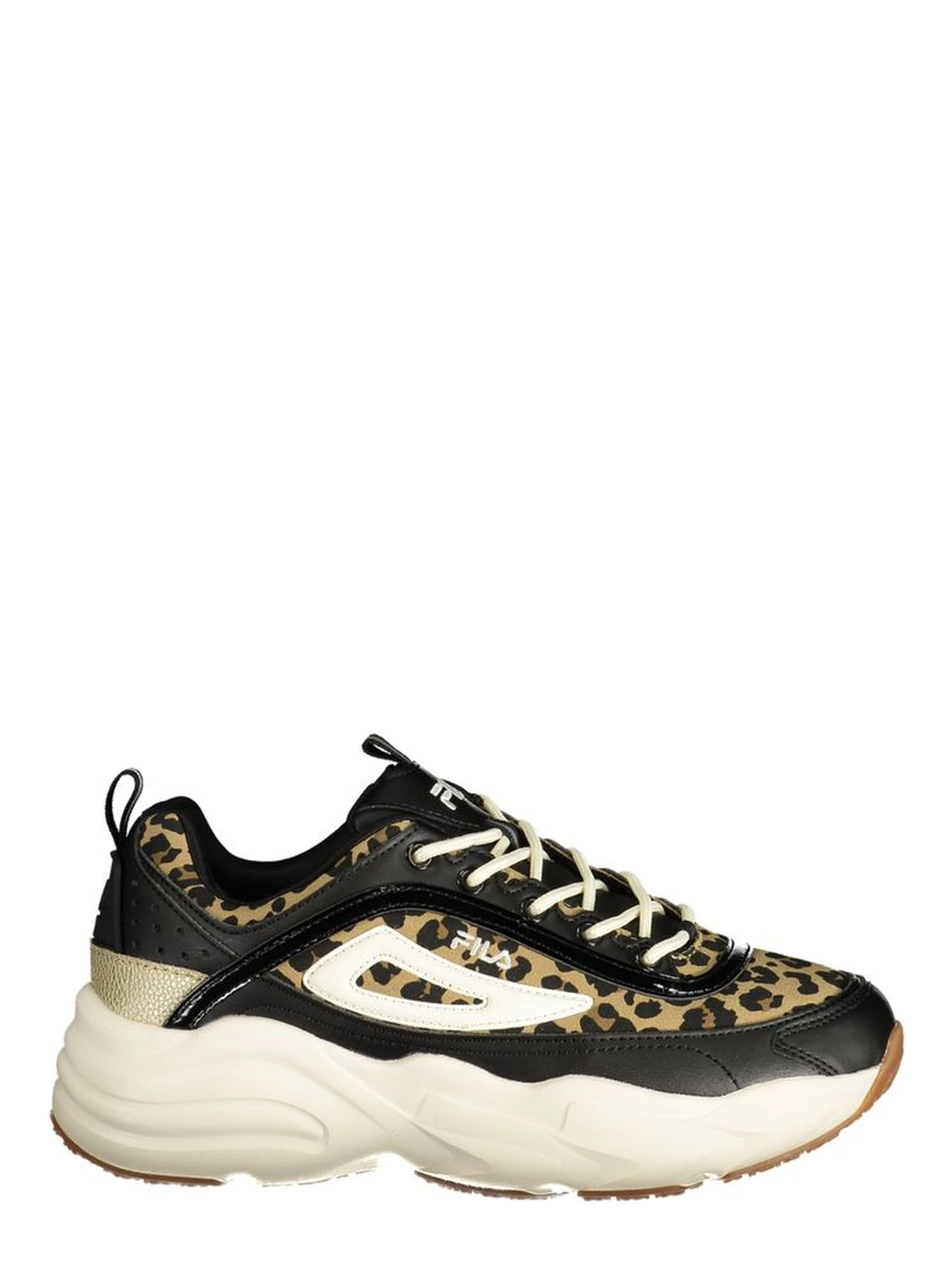 Black Polyester Women's Sneaker