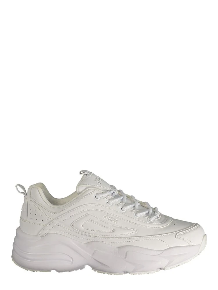 White Polyurethane Women's Sneaker