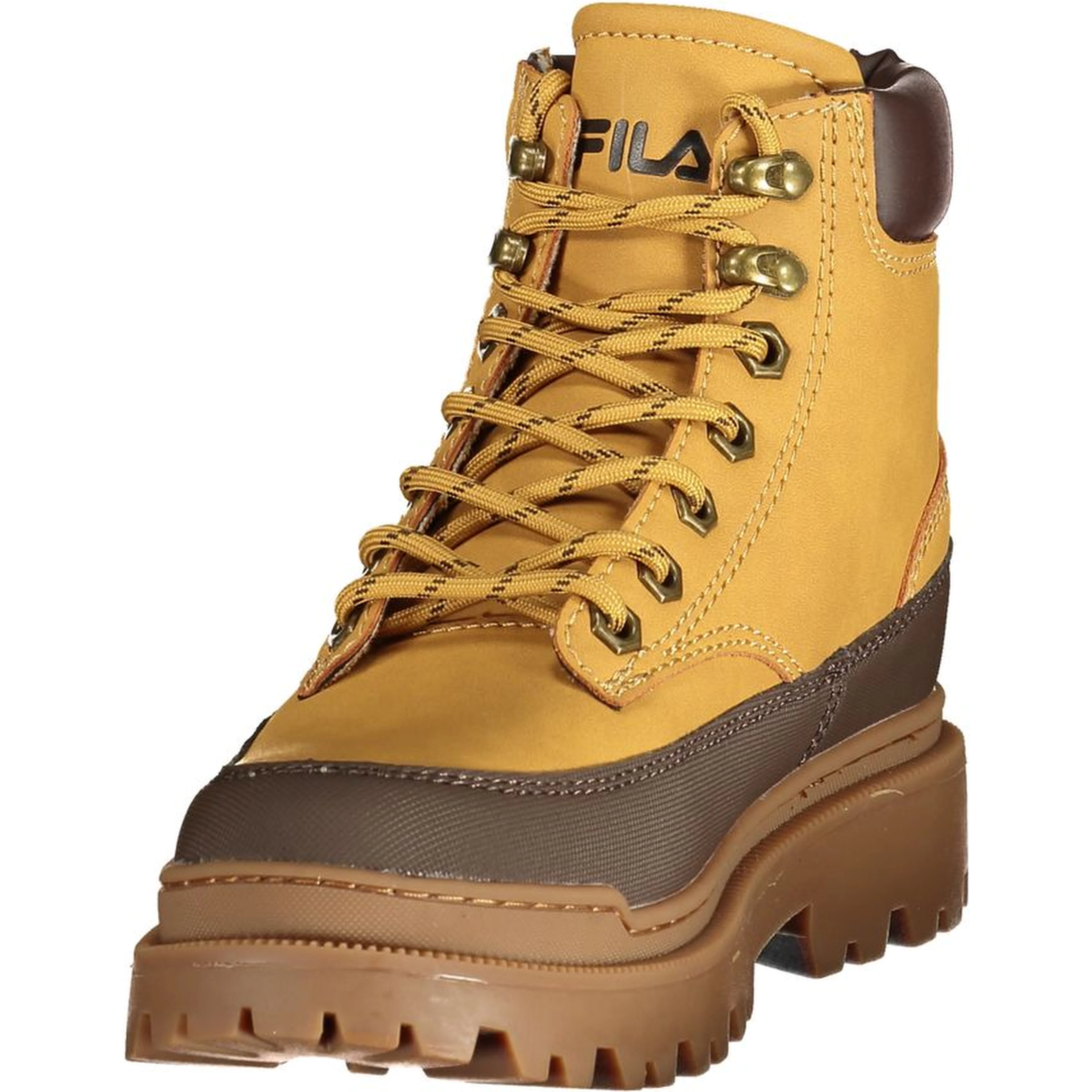 Giallo Polyurethane Woman Sneaker