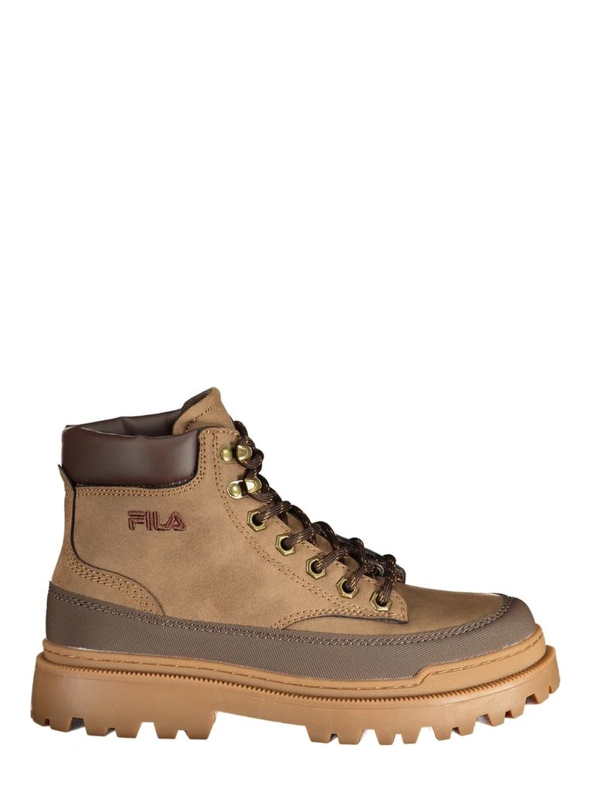 Brown Polyurethane Women's Sneaker