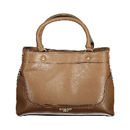Brown Polyurethane Women's Bag