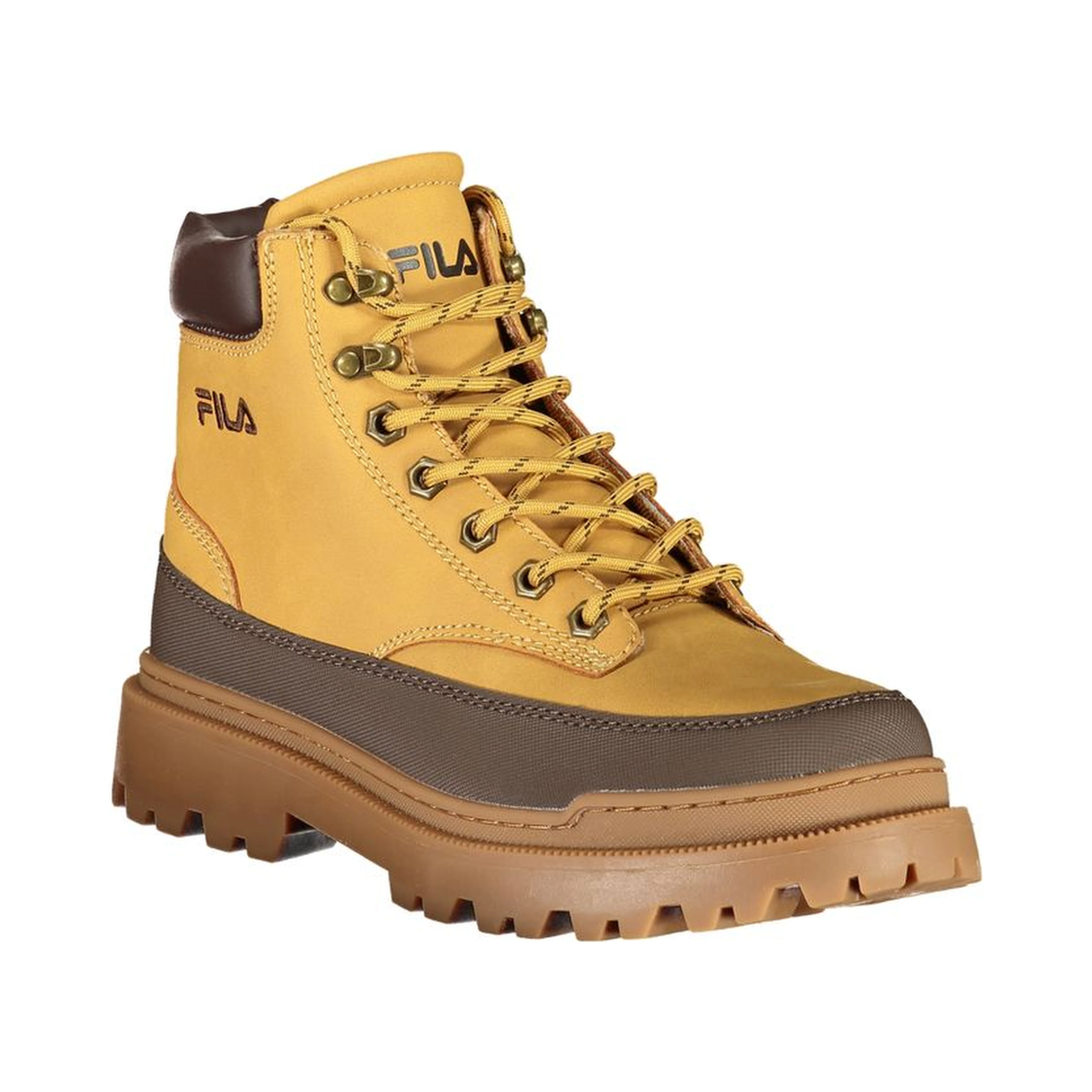 Giallo Polyester Men's Sneaker