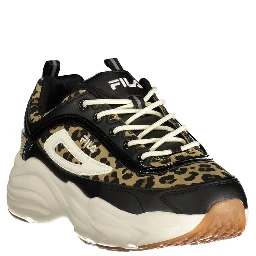 Black Polyester Women's Sneaker