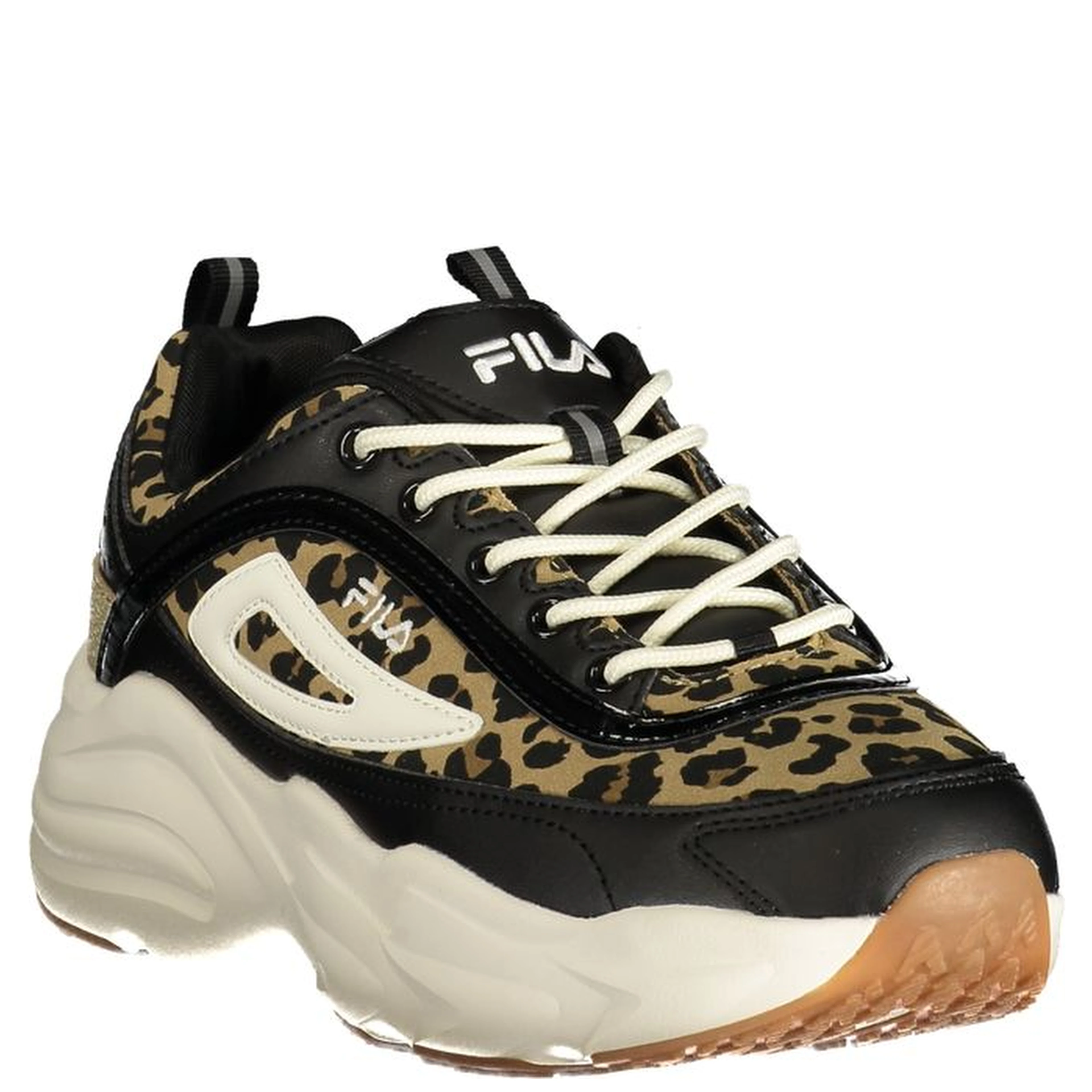 Black Polyester Women's Sneaker