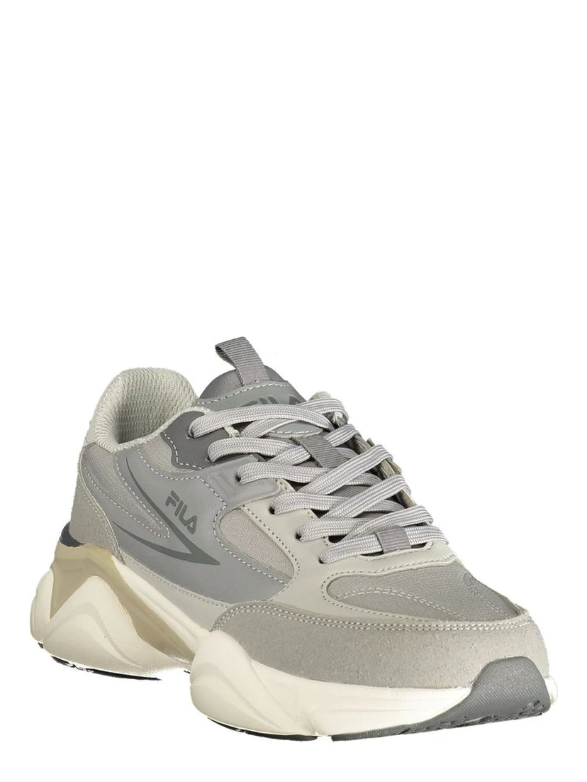 Grey Polyurethane Women's Sneaker