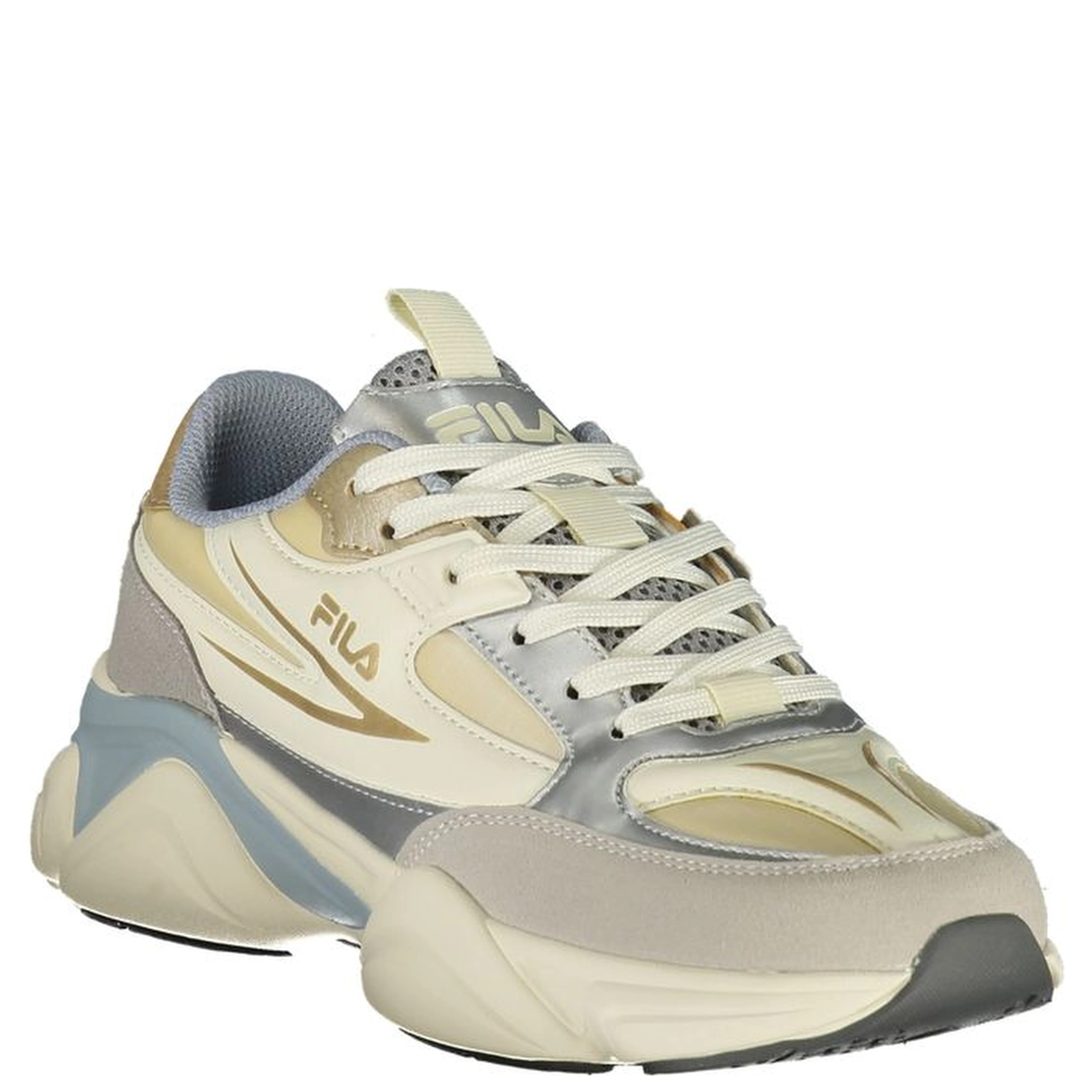 Azzurro Fabric Womens Sneaker