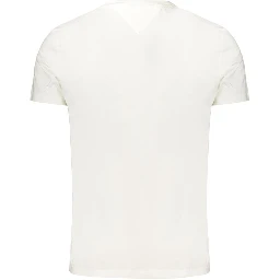 White Cotton Men's T-Shirt