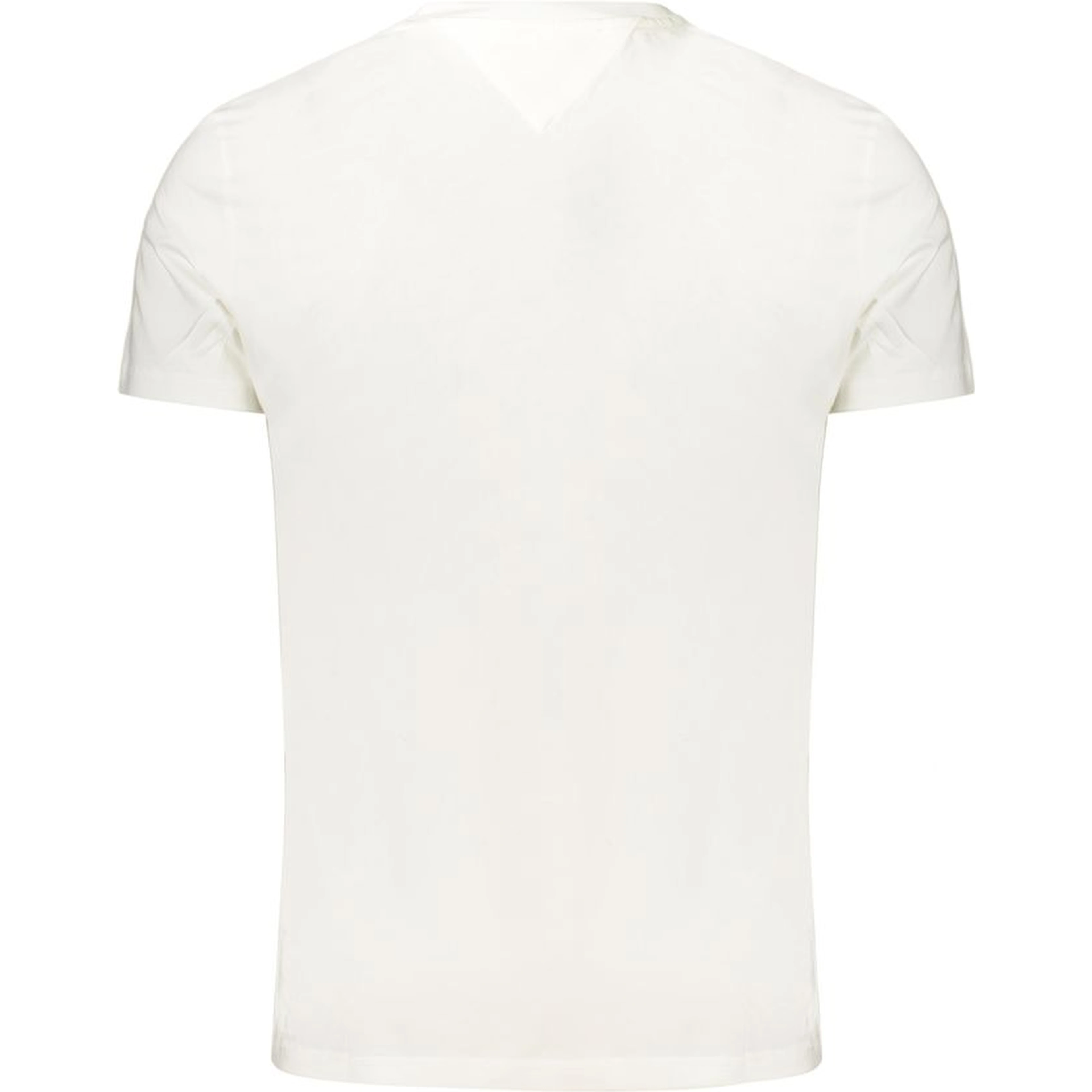White Cotton Men's T-Shirt