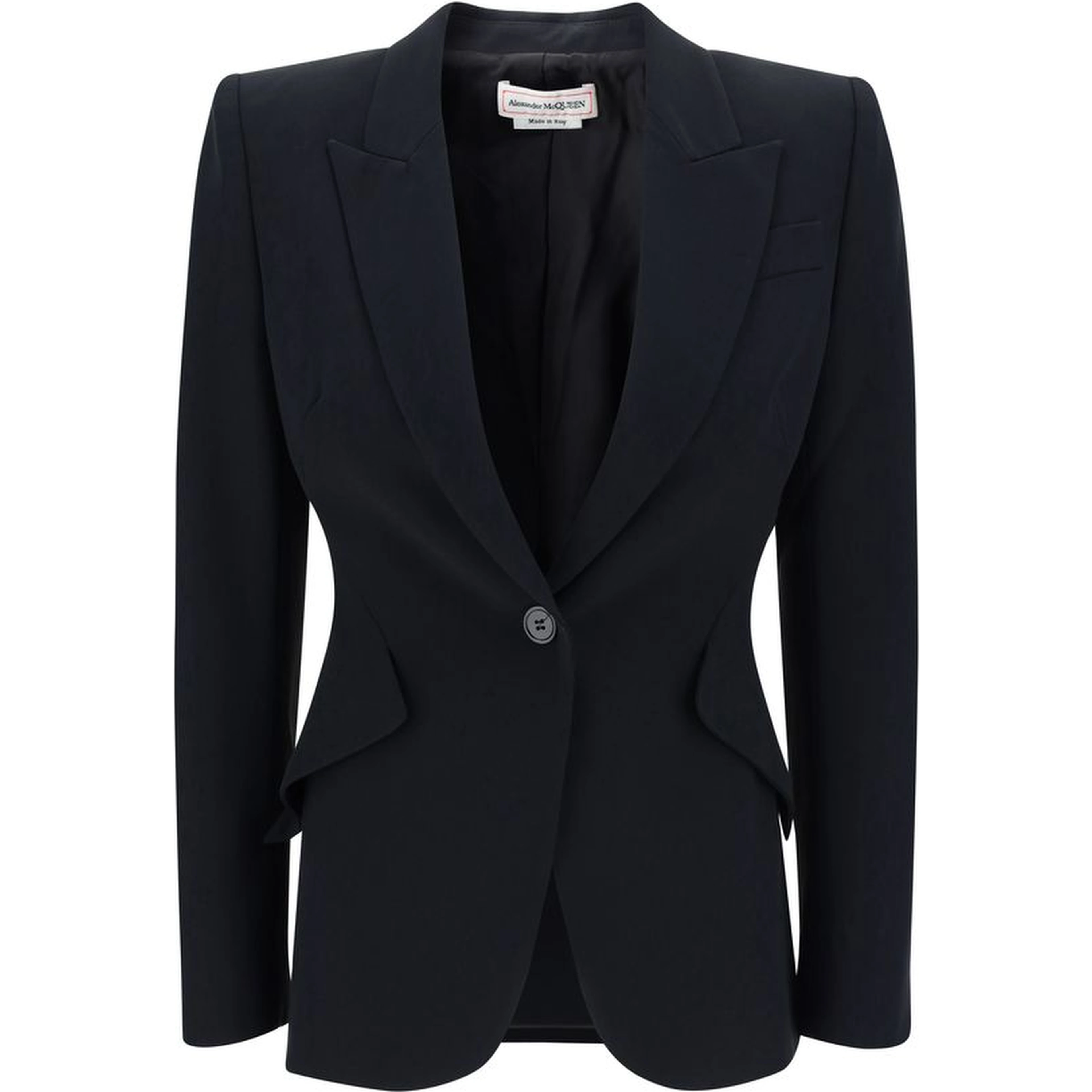 Black Acetate Blazer