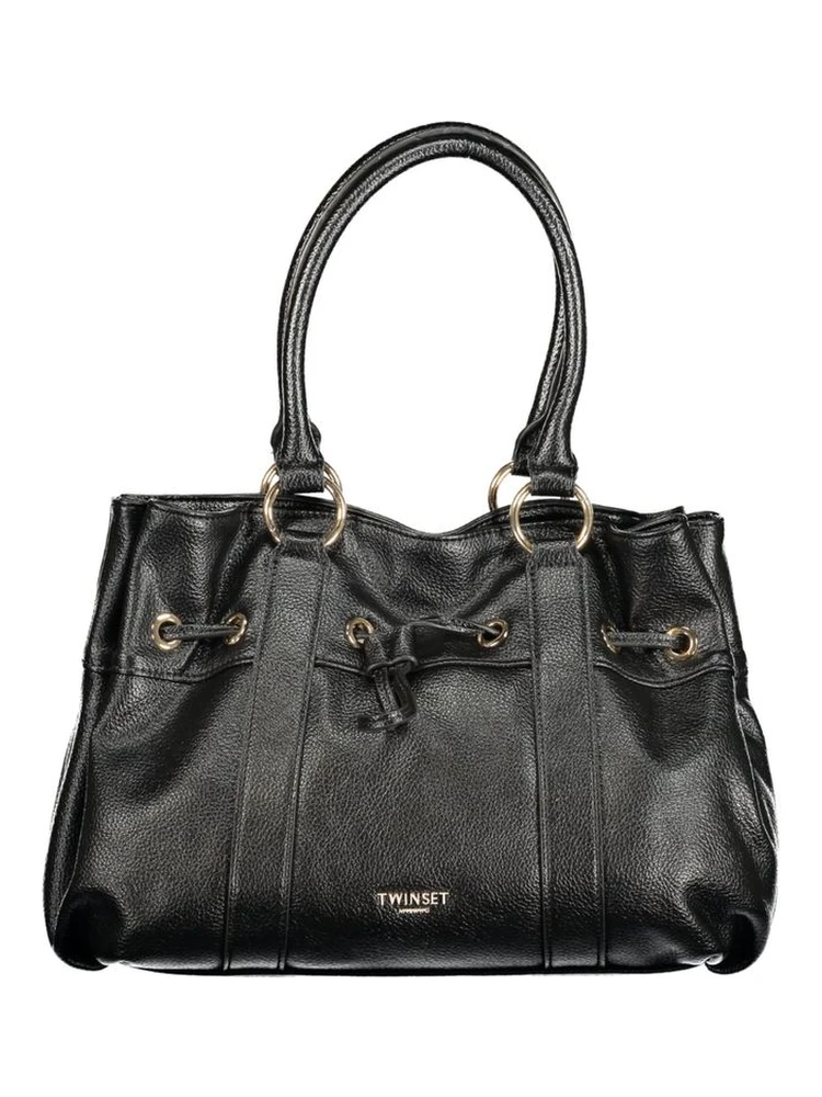 Nero Poliuretano Women Bag