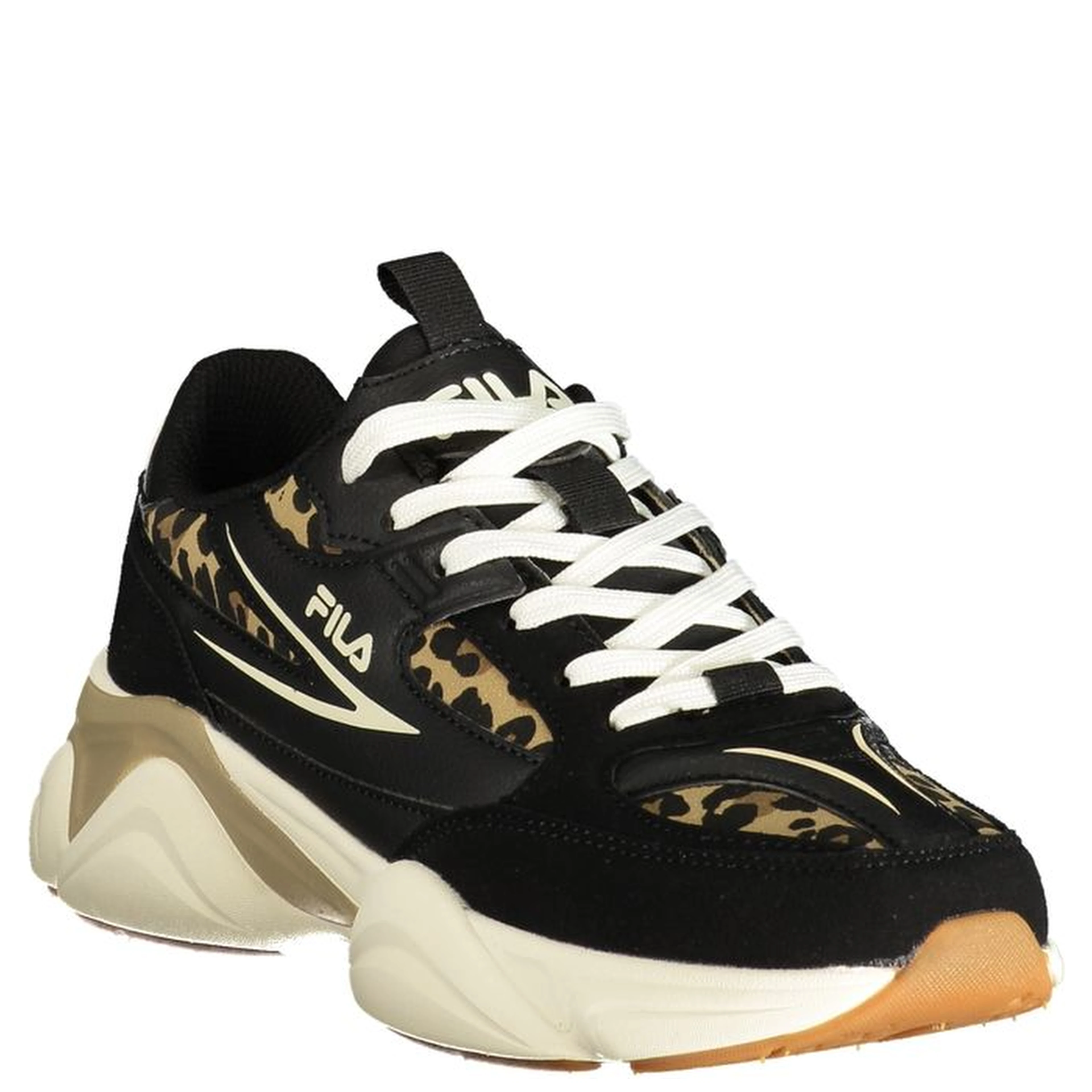 Nero Polyester Womens Sneaker
