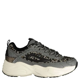 Gray Polyester Women's Sneaker