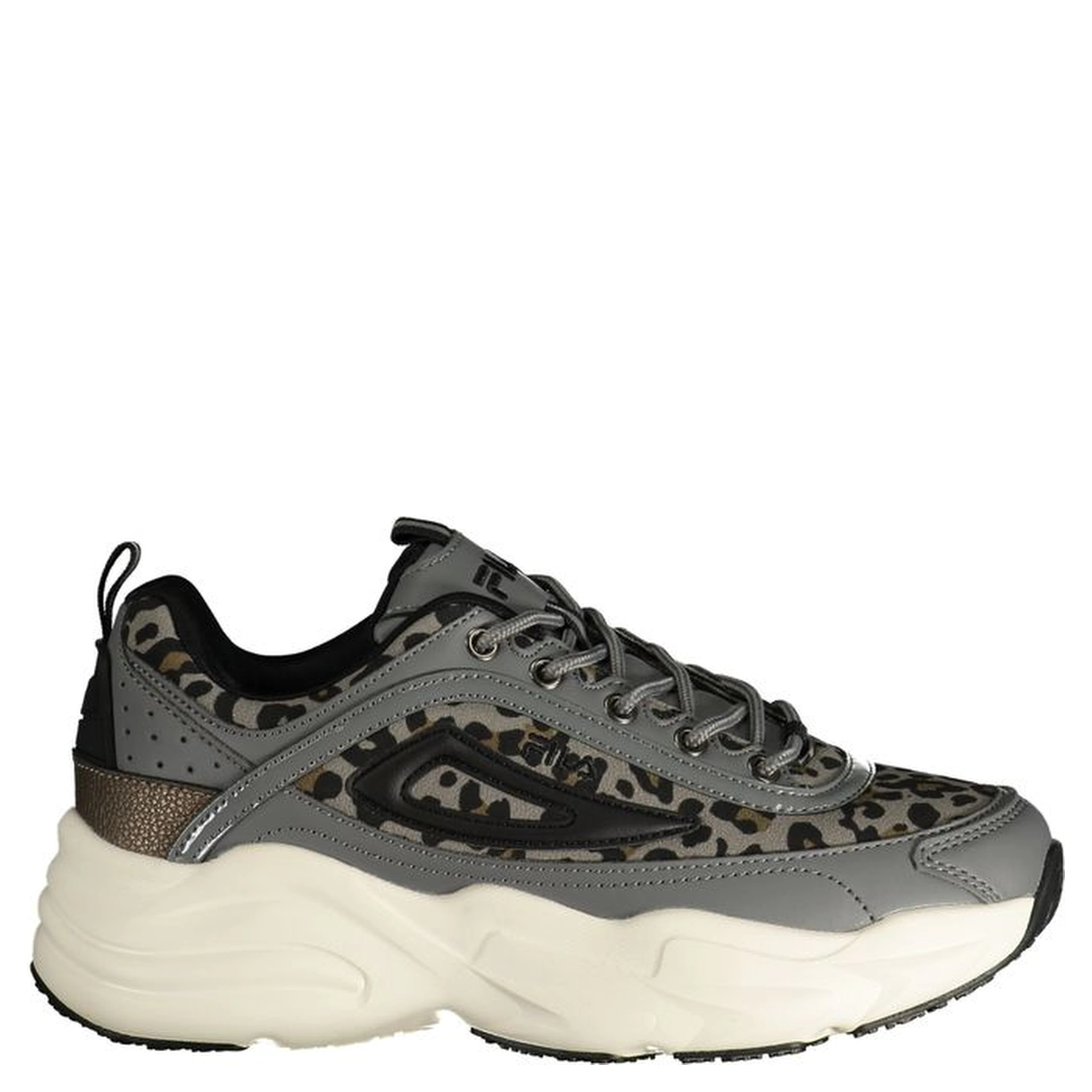 Gray Polyester Women's Sneaker