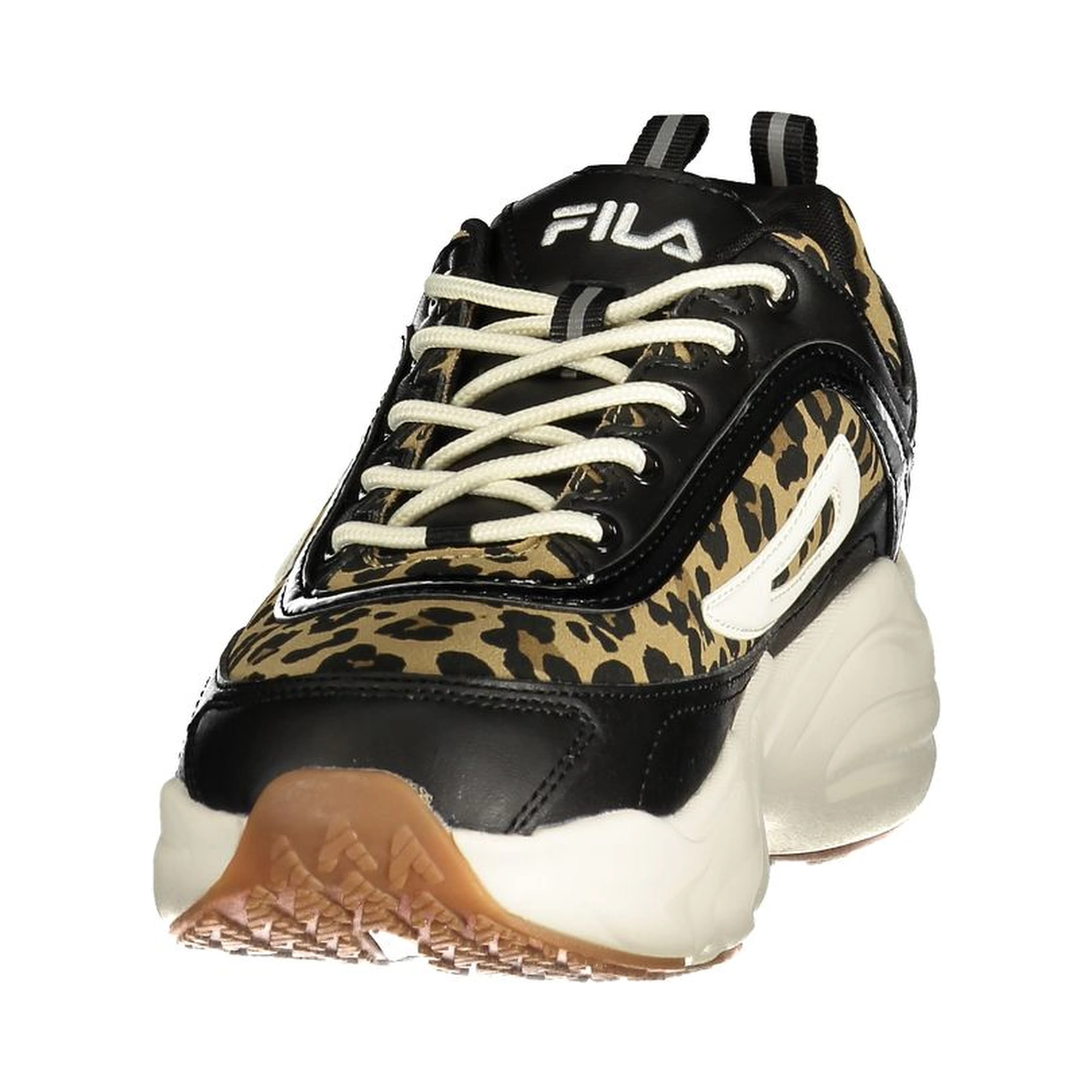 Black Polyester Women's Sneaker