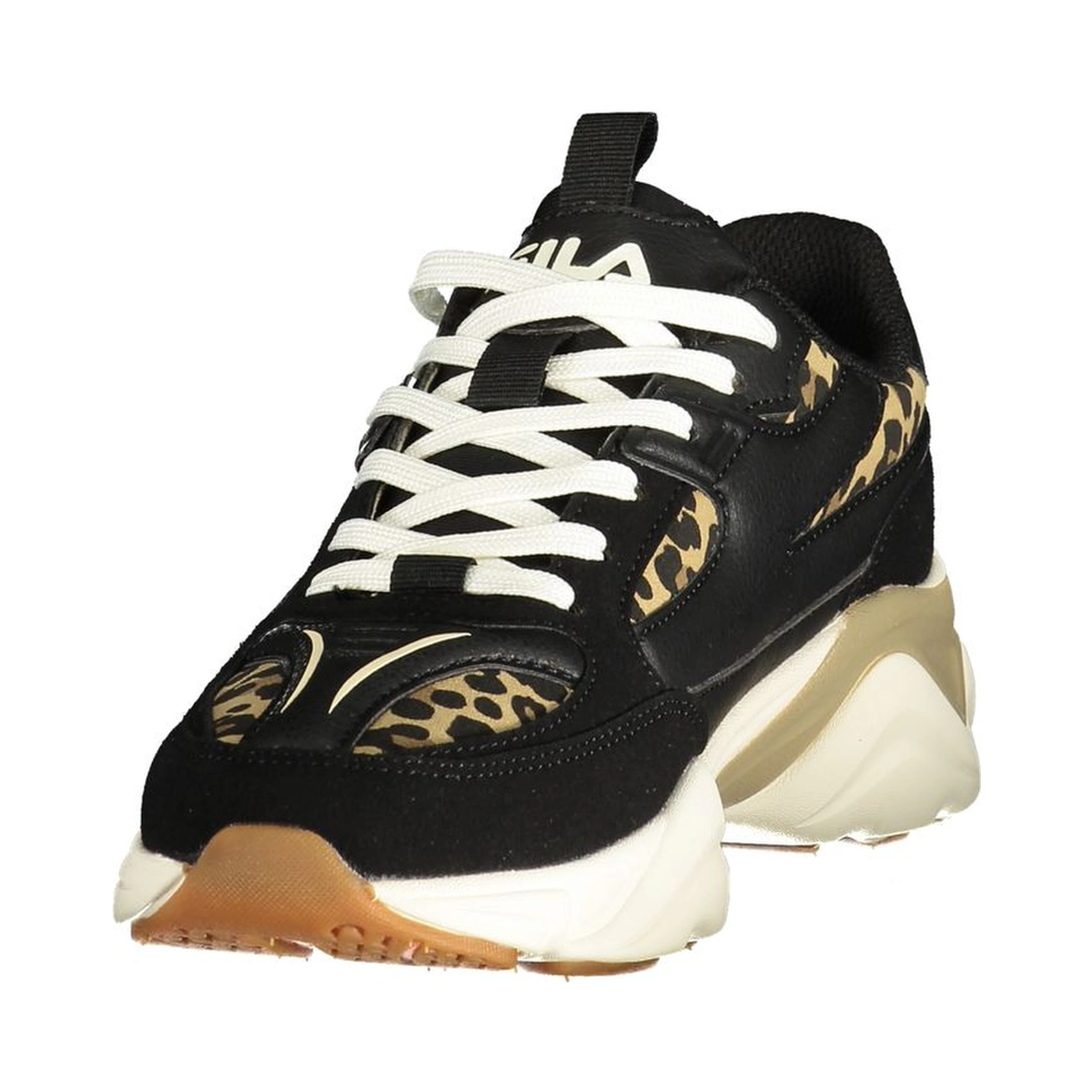 Nero Polyester Womens Sneaker