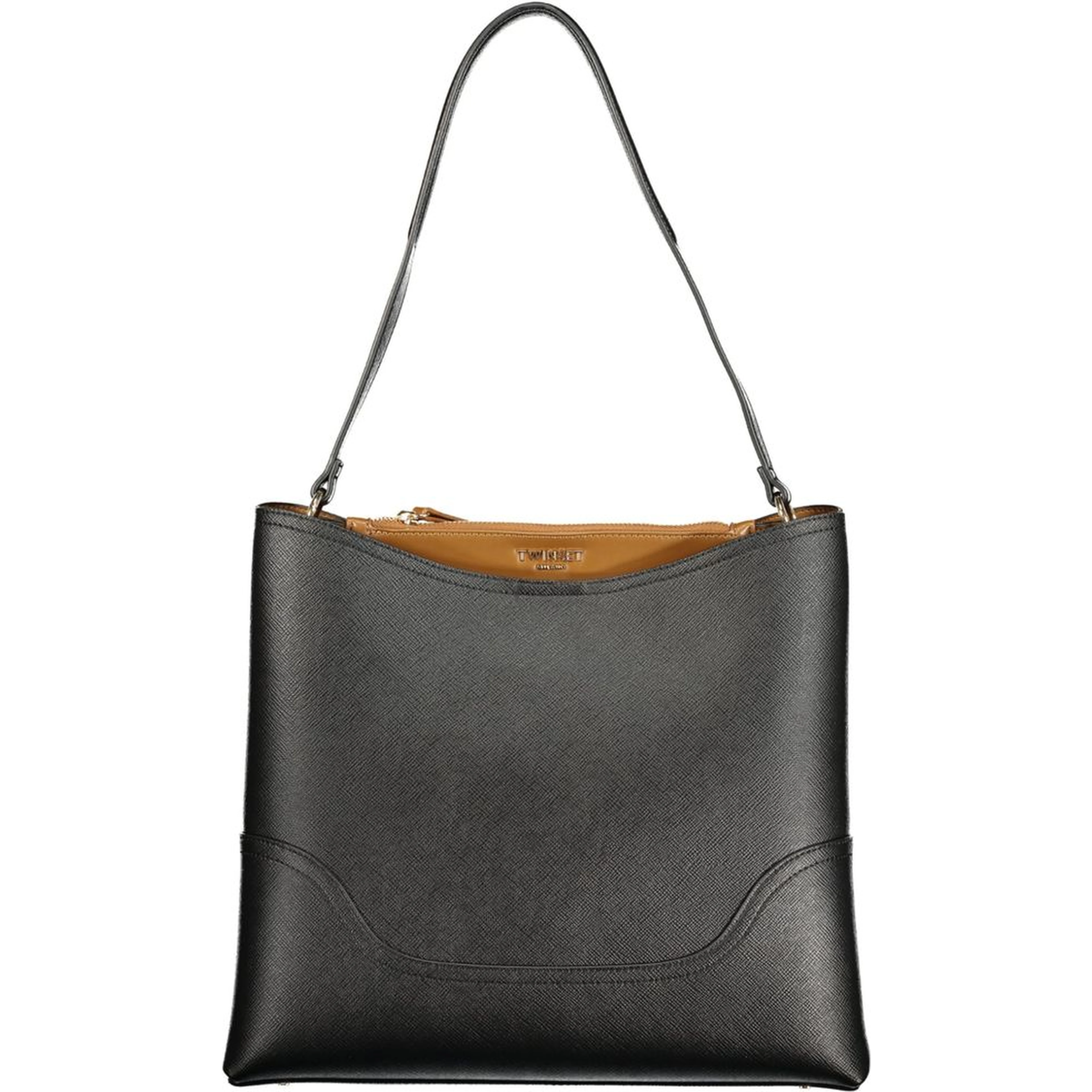 Black Polyurethane Womens Bag