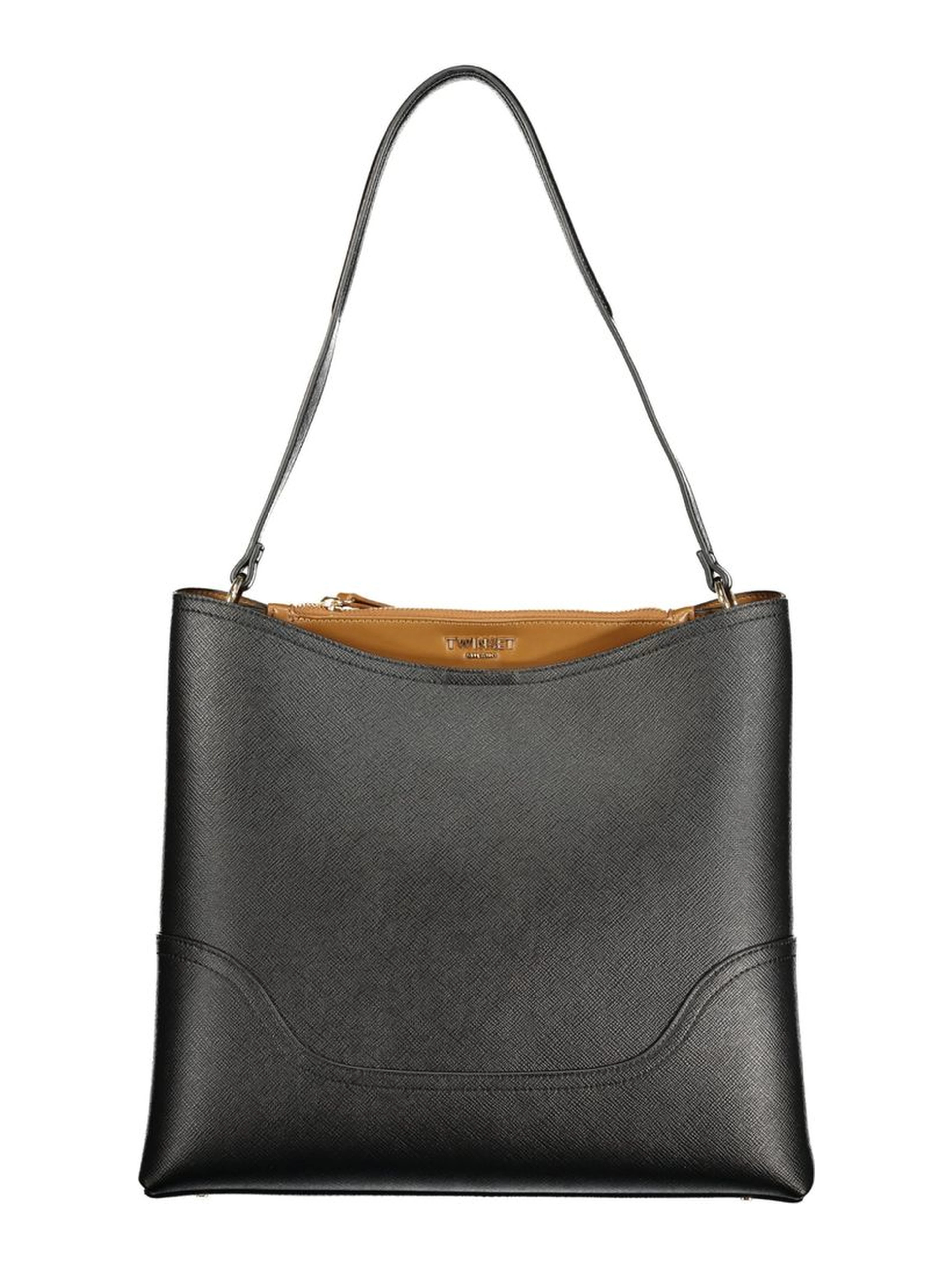 Black Polyurethane Womens Bag