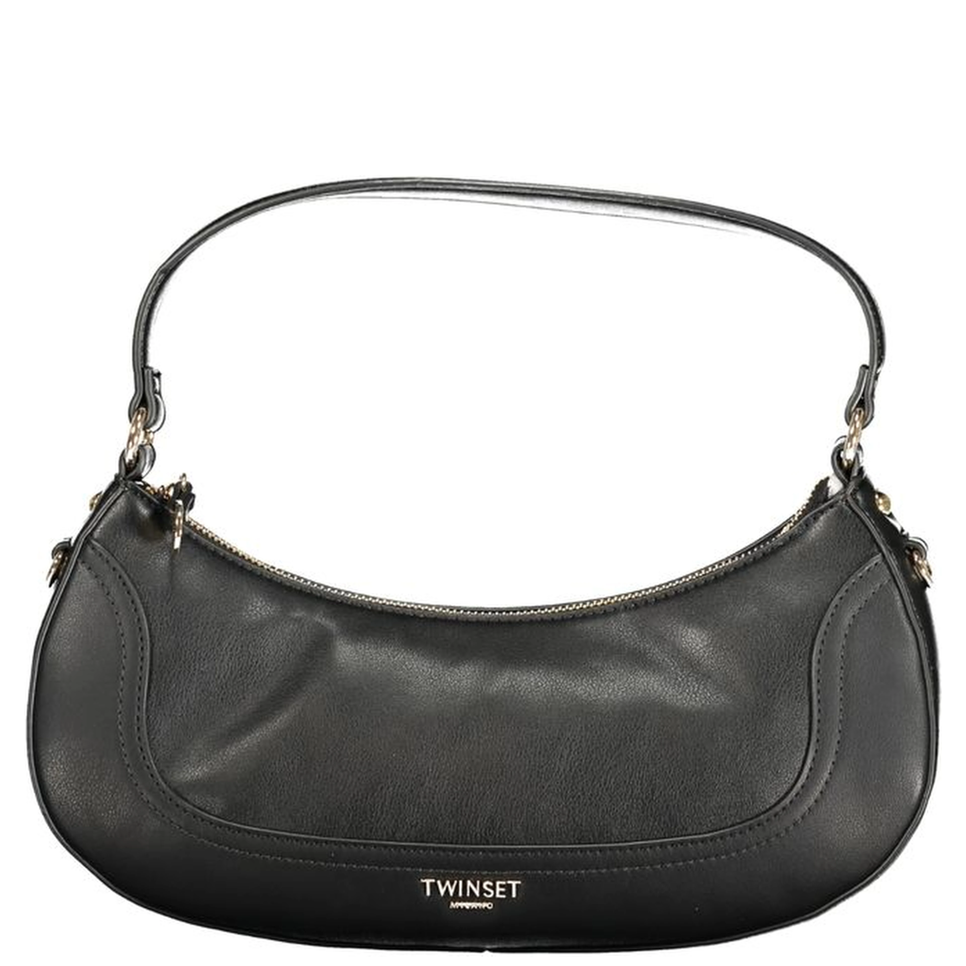 Black Polyurethane Womens Bag