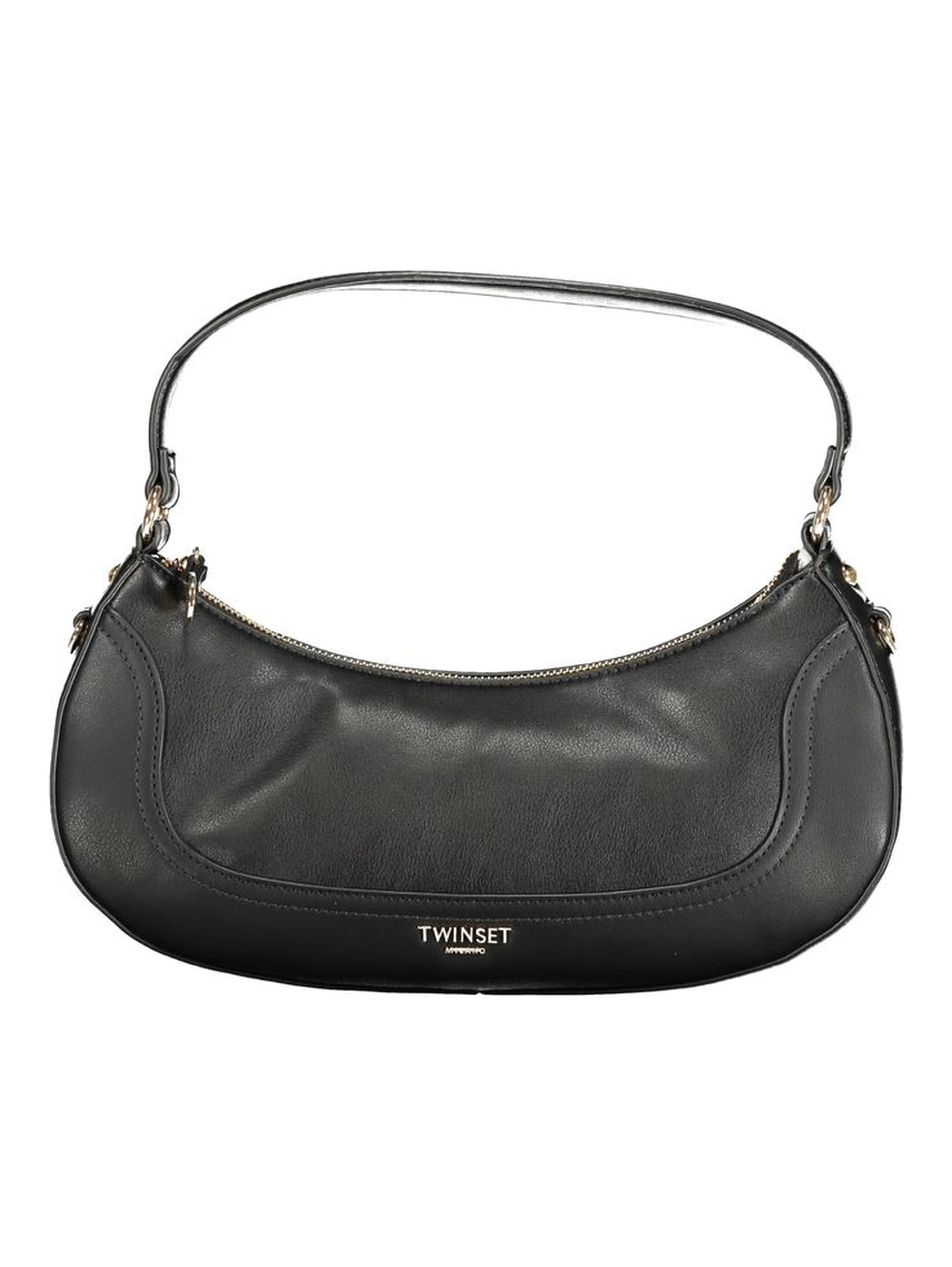 Black Polyurethane Womens Bag