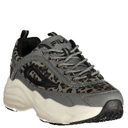 Gray Polyester Women's Sneaker