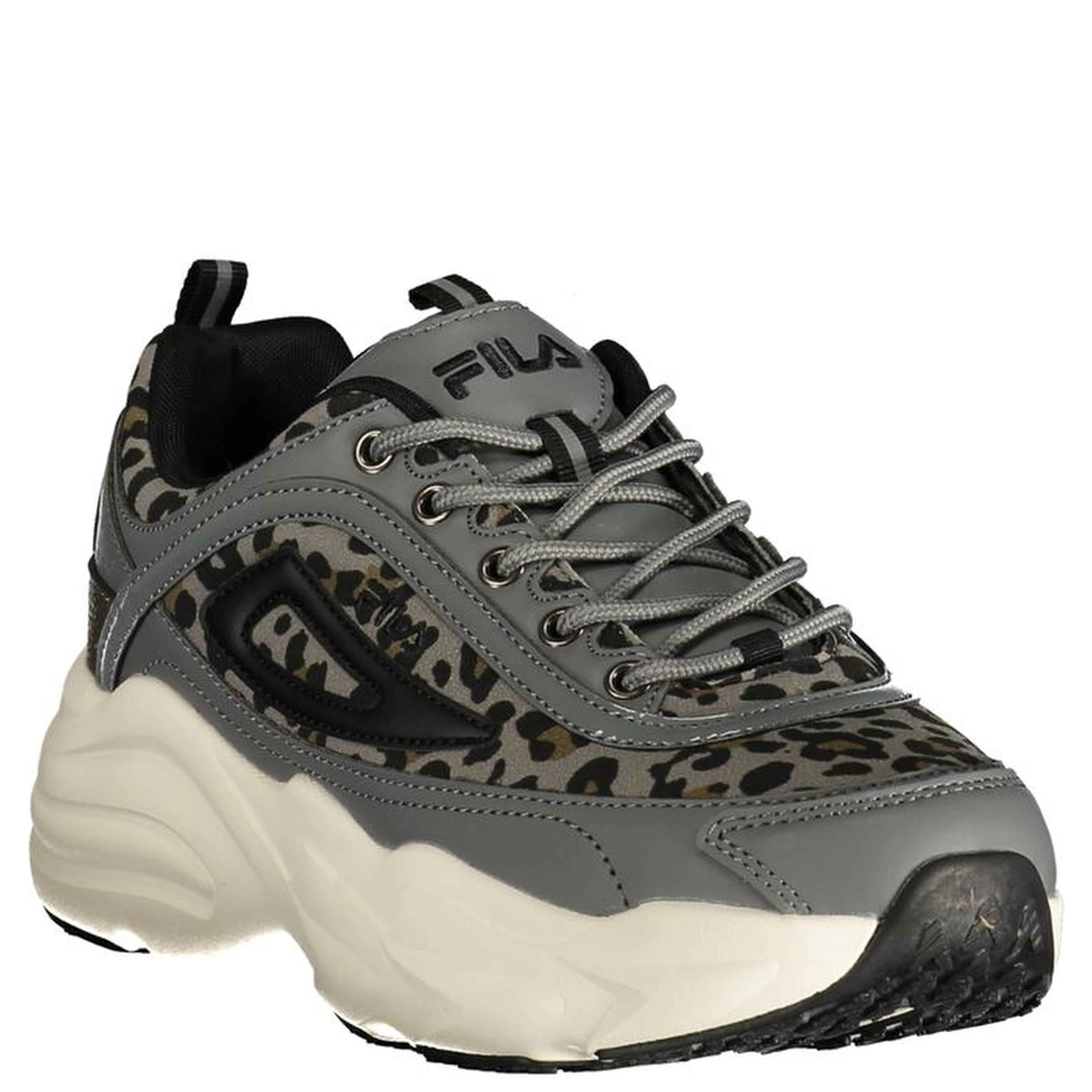 Gray Polyester Women's Sneaker
