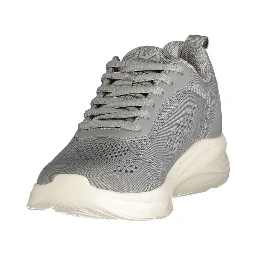 Gray Polyester Women's Sneaker