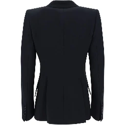 Black Acetate Blazer