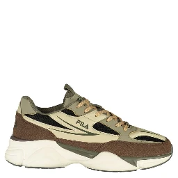 Brown Polyester Men's Sneaker