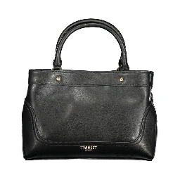 Black Polyurethane Women's Bag
