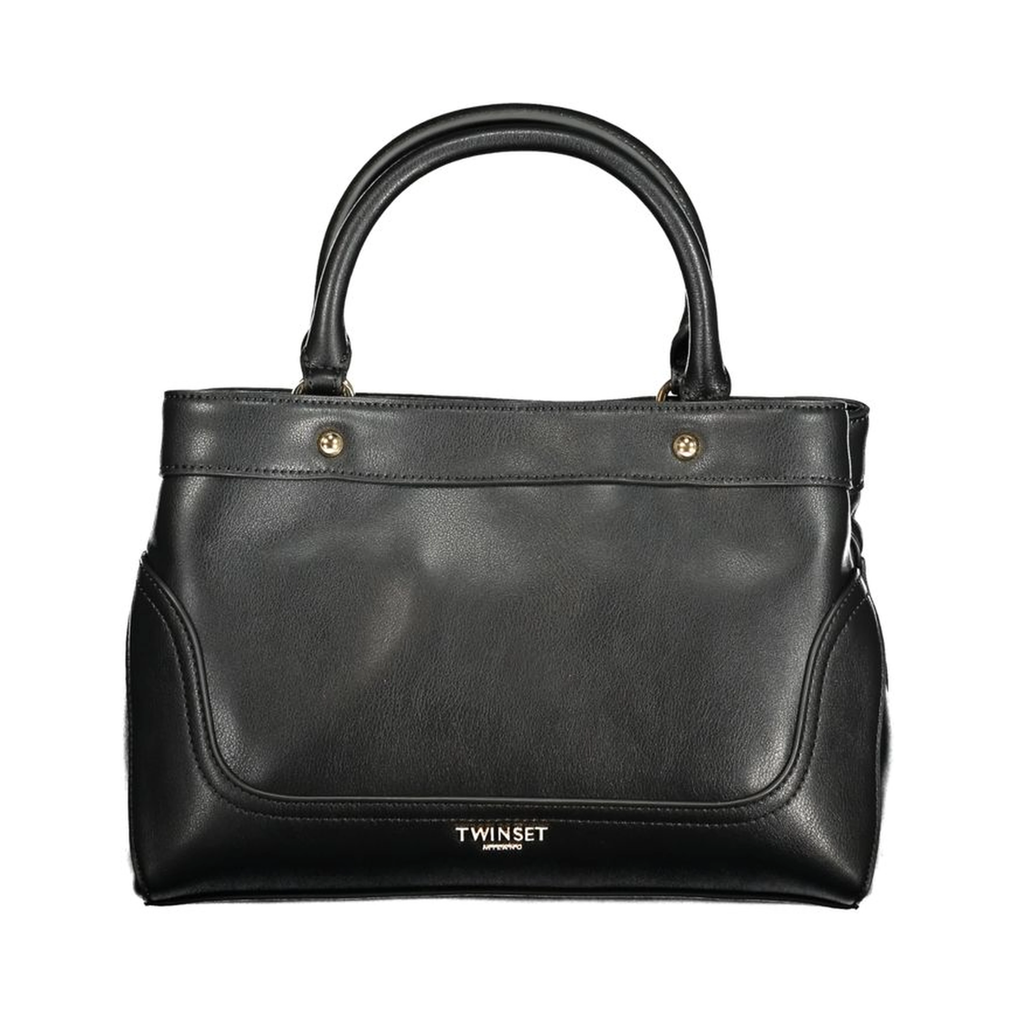 Black Polyurethane Women's Bag