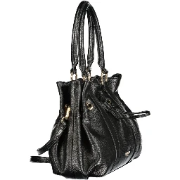 Nero Poliuretano Women Bag