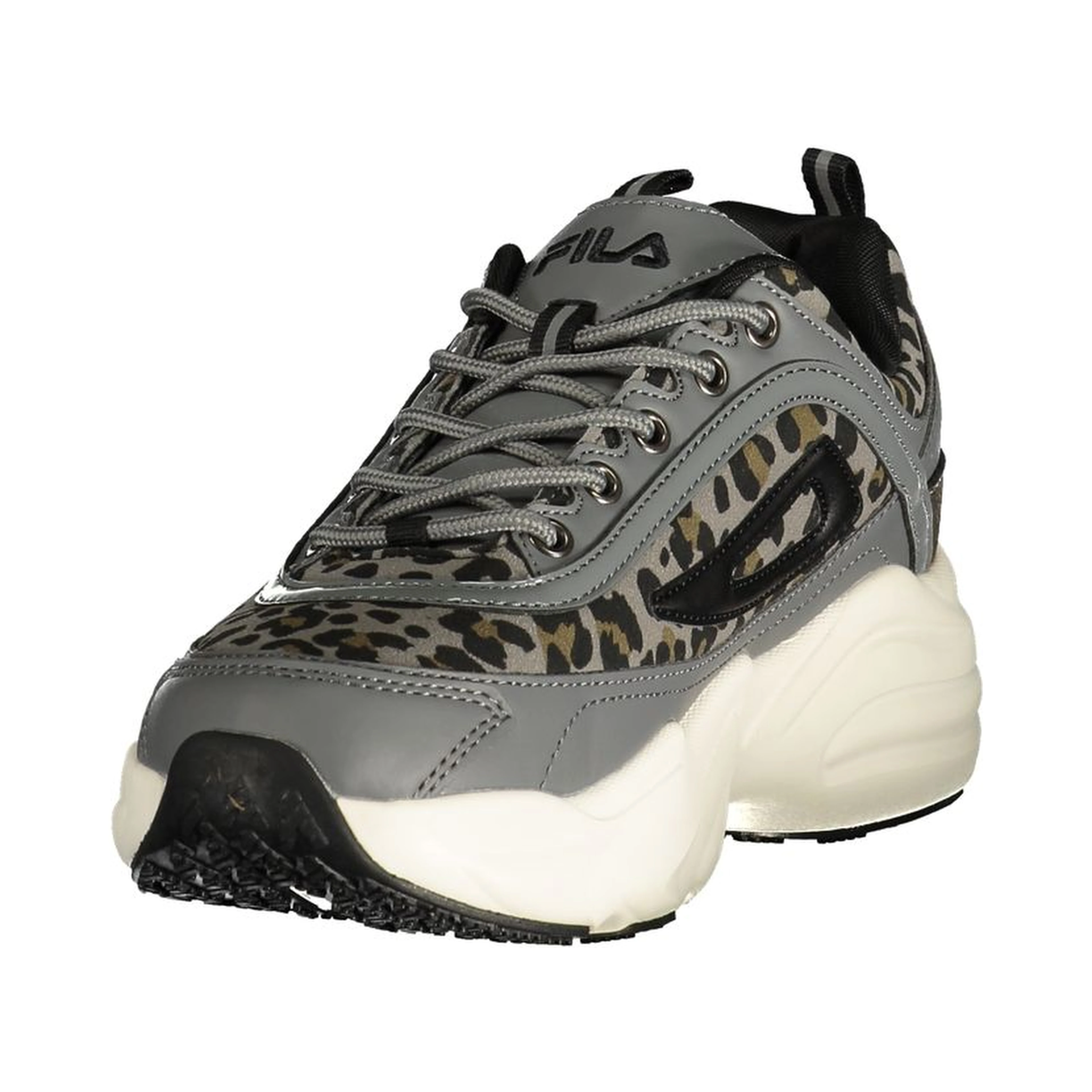 Gray Polyester Women's Sneaker