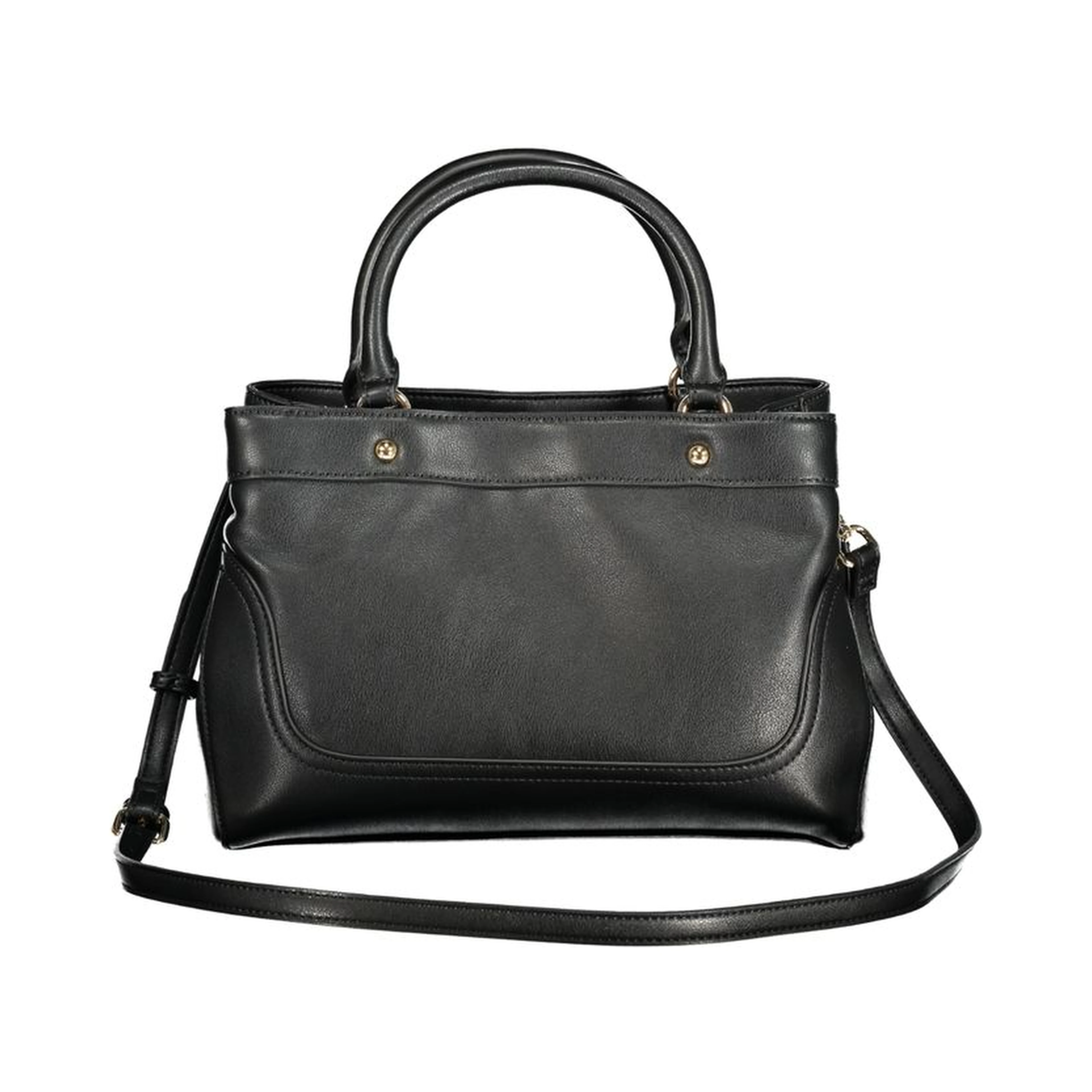 Black Polyurethane Women's Bag