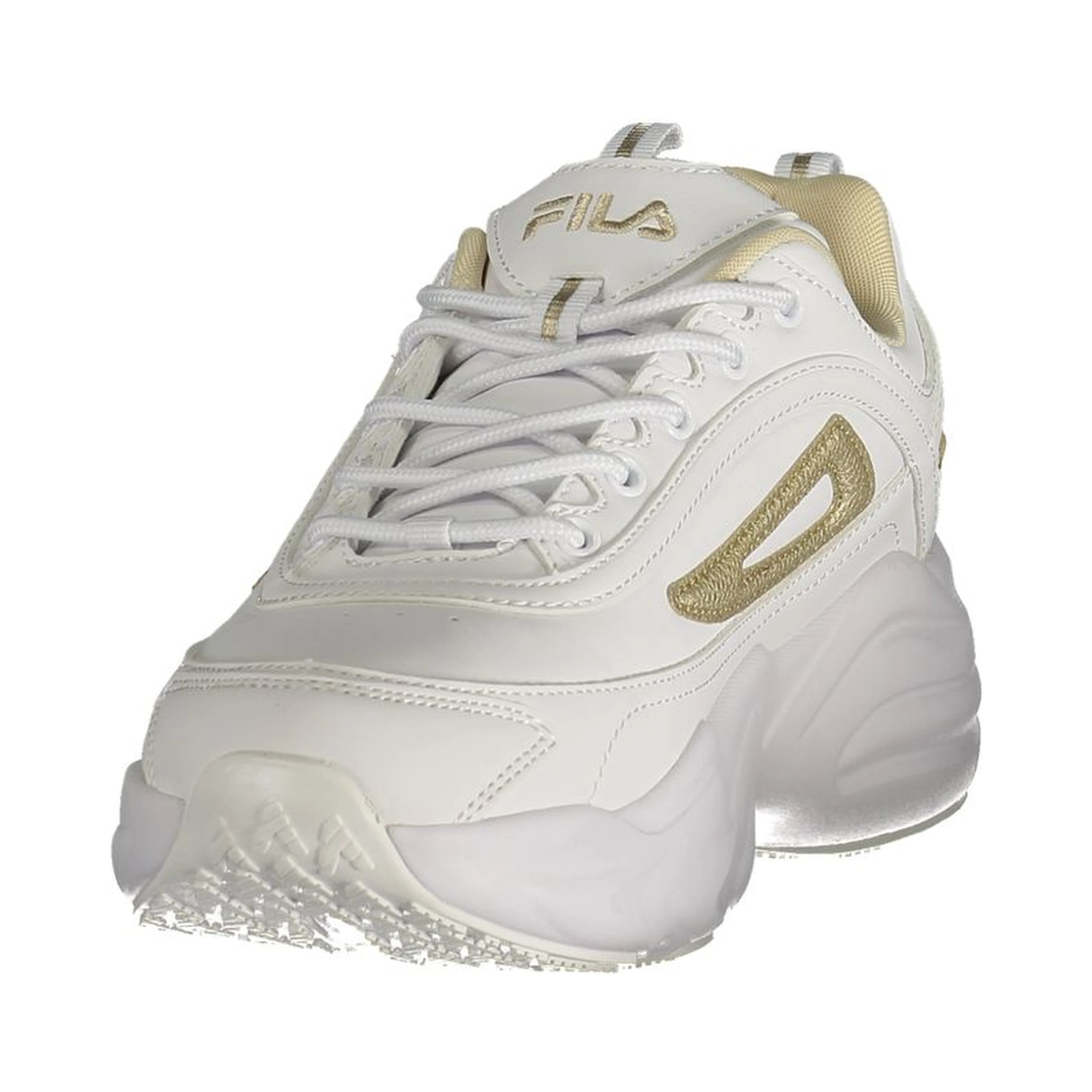 Bianco Polyurethane Women's Sneaker