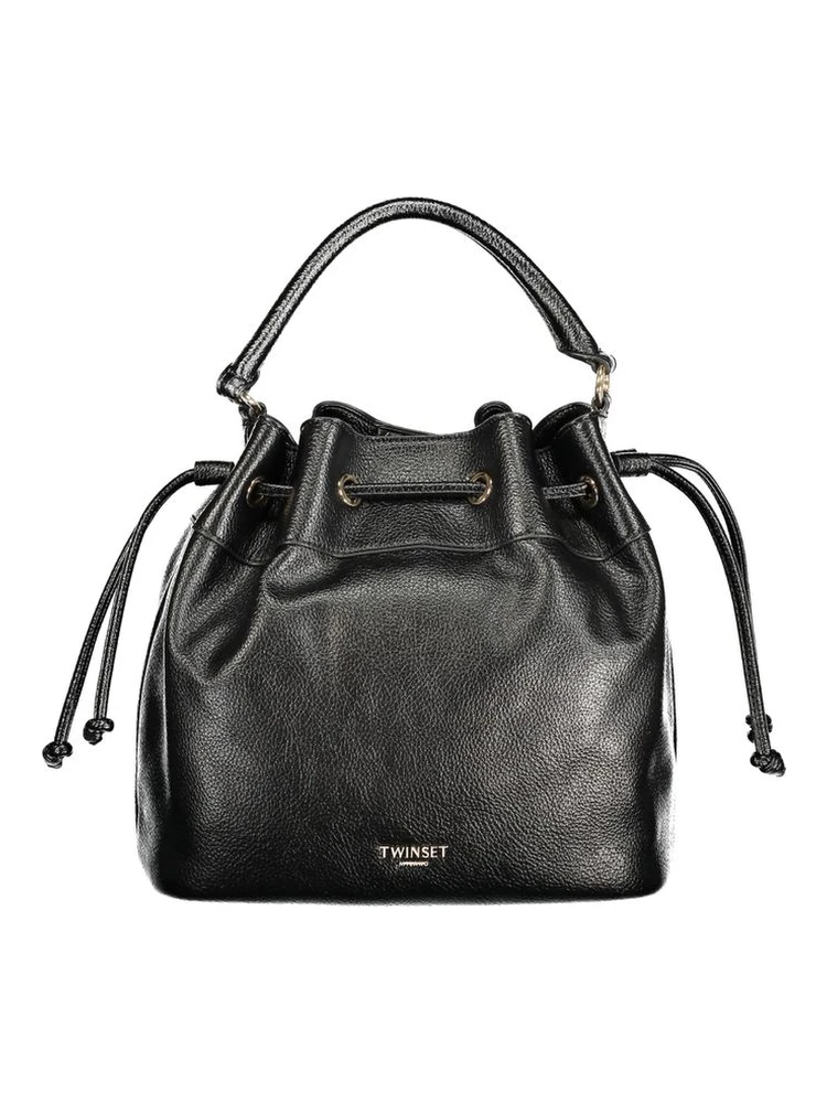 Black Polyurethane Women's Bag