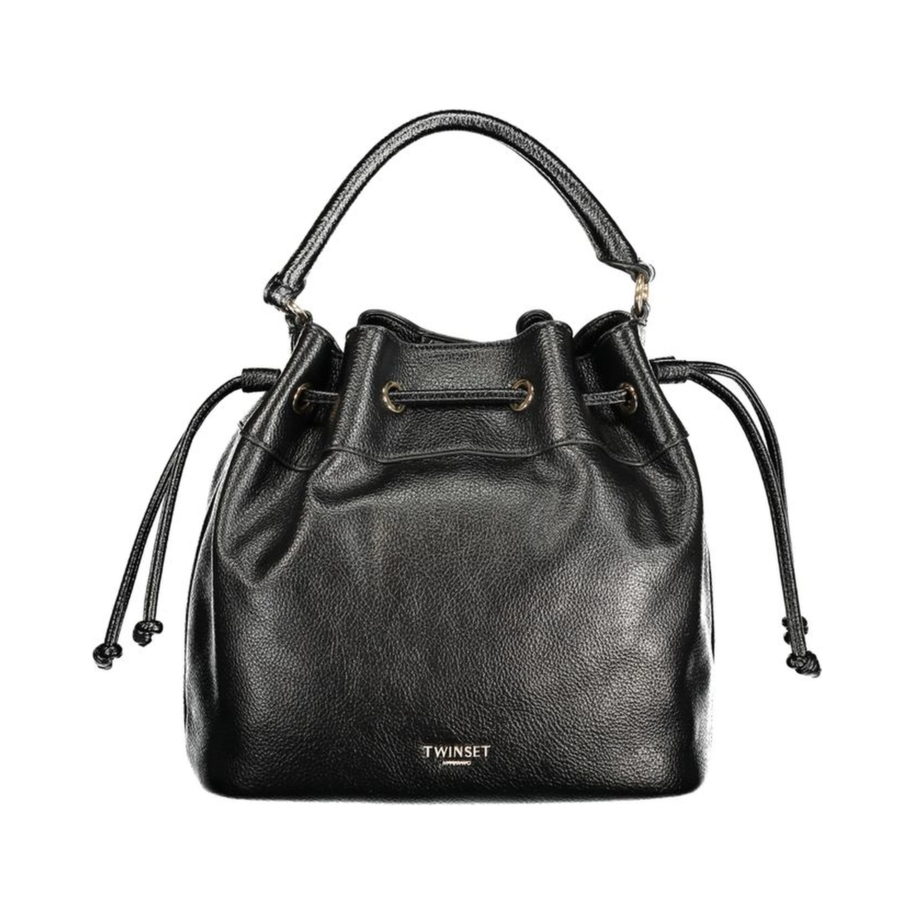 Black Polyurethane Women's Bag