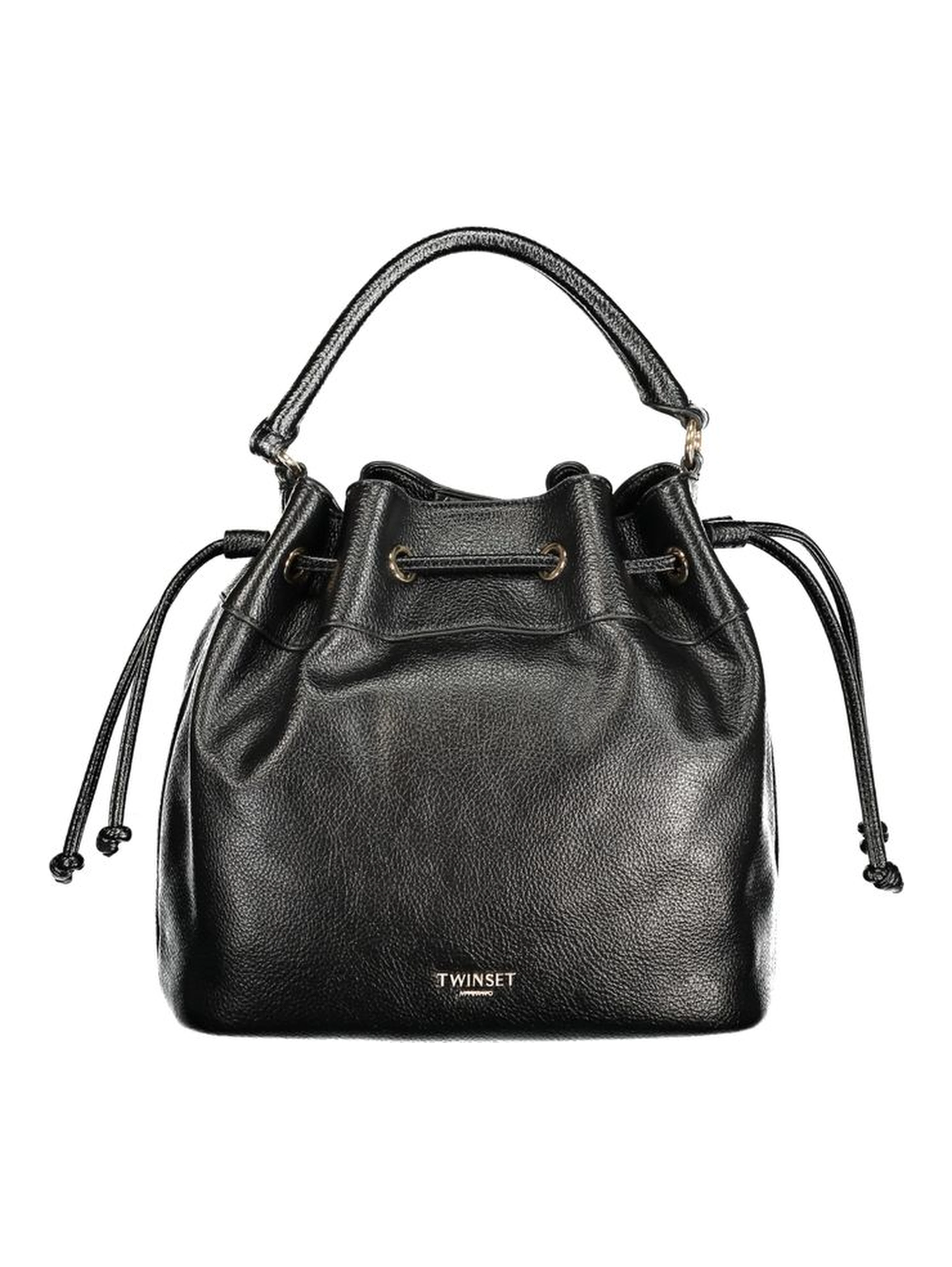 Black Polyurethane Women's Bag