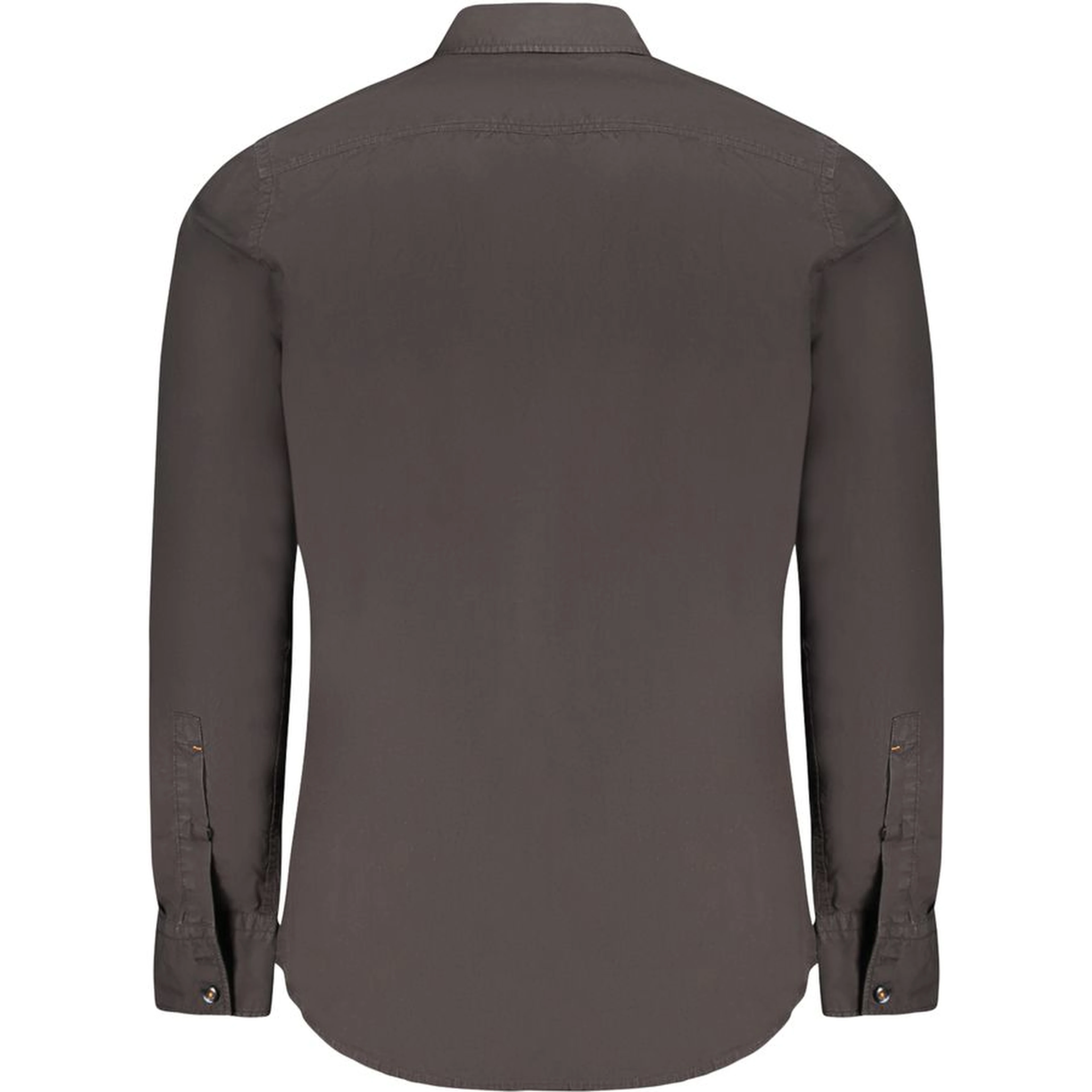 Black Cotton Men's Shirt