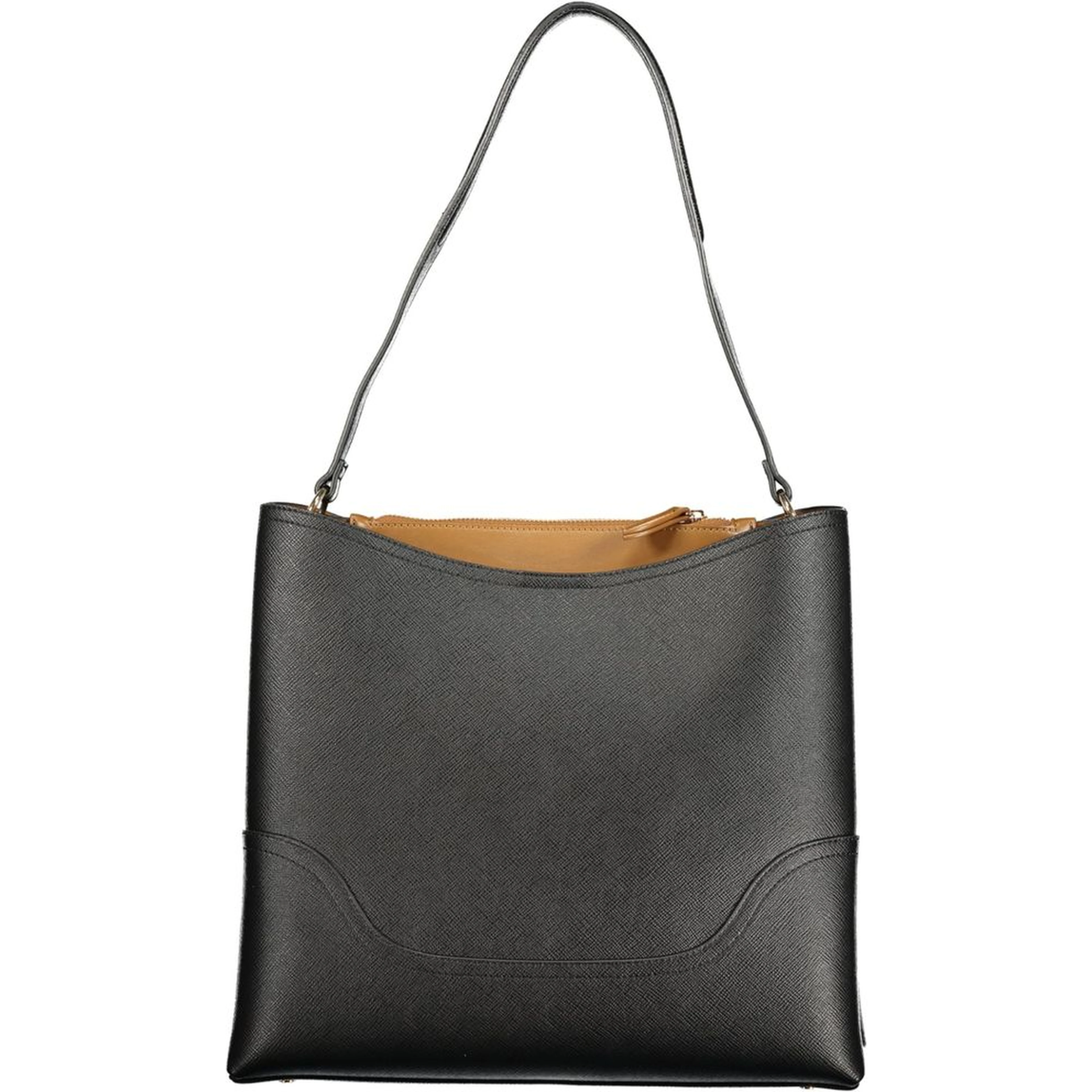 Black Polyurethane Womens Bag