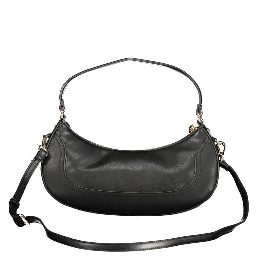 Black Polyurethane Womens Bag