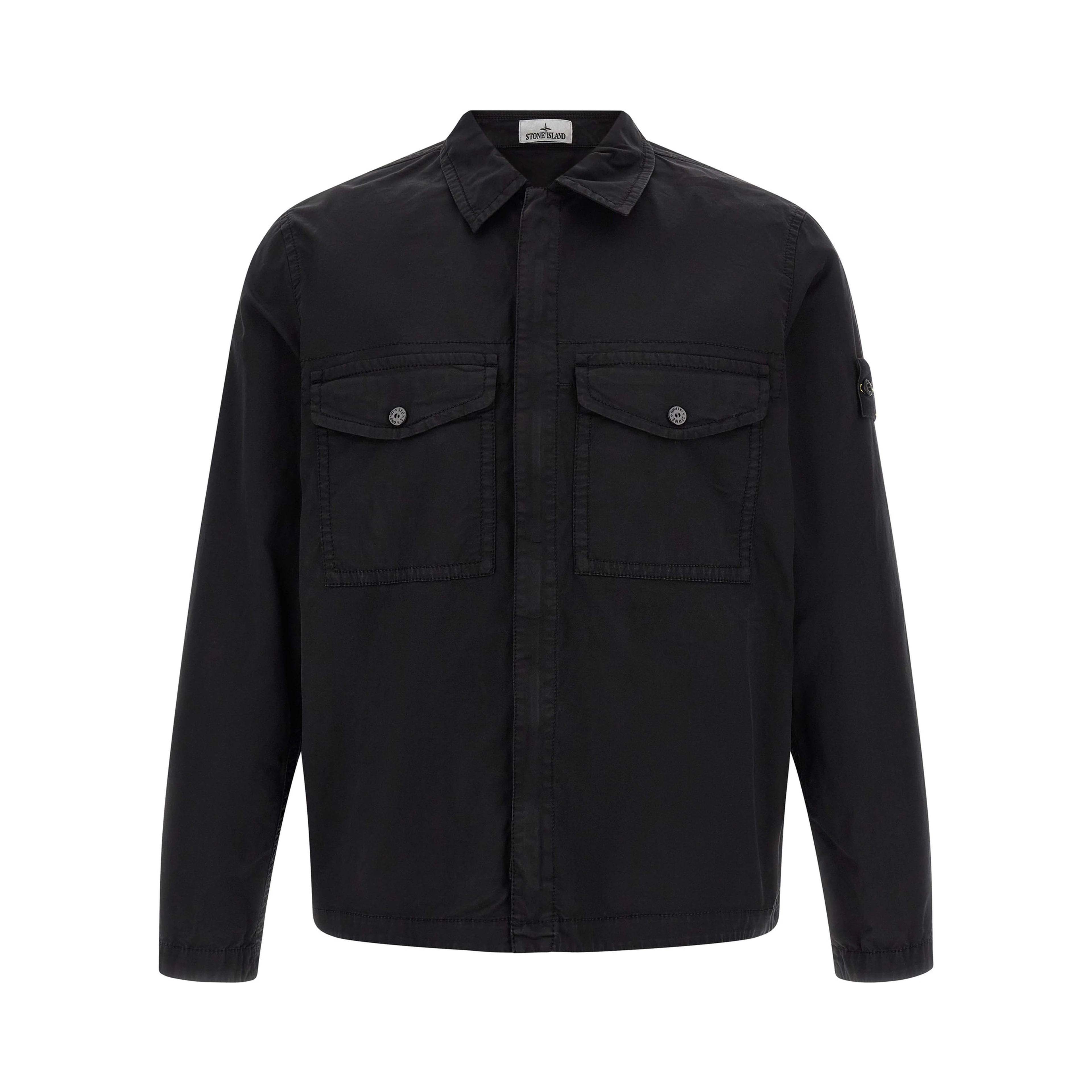 Black Cotton Blouse