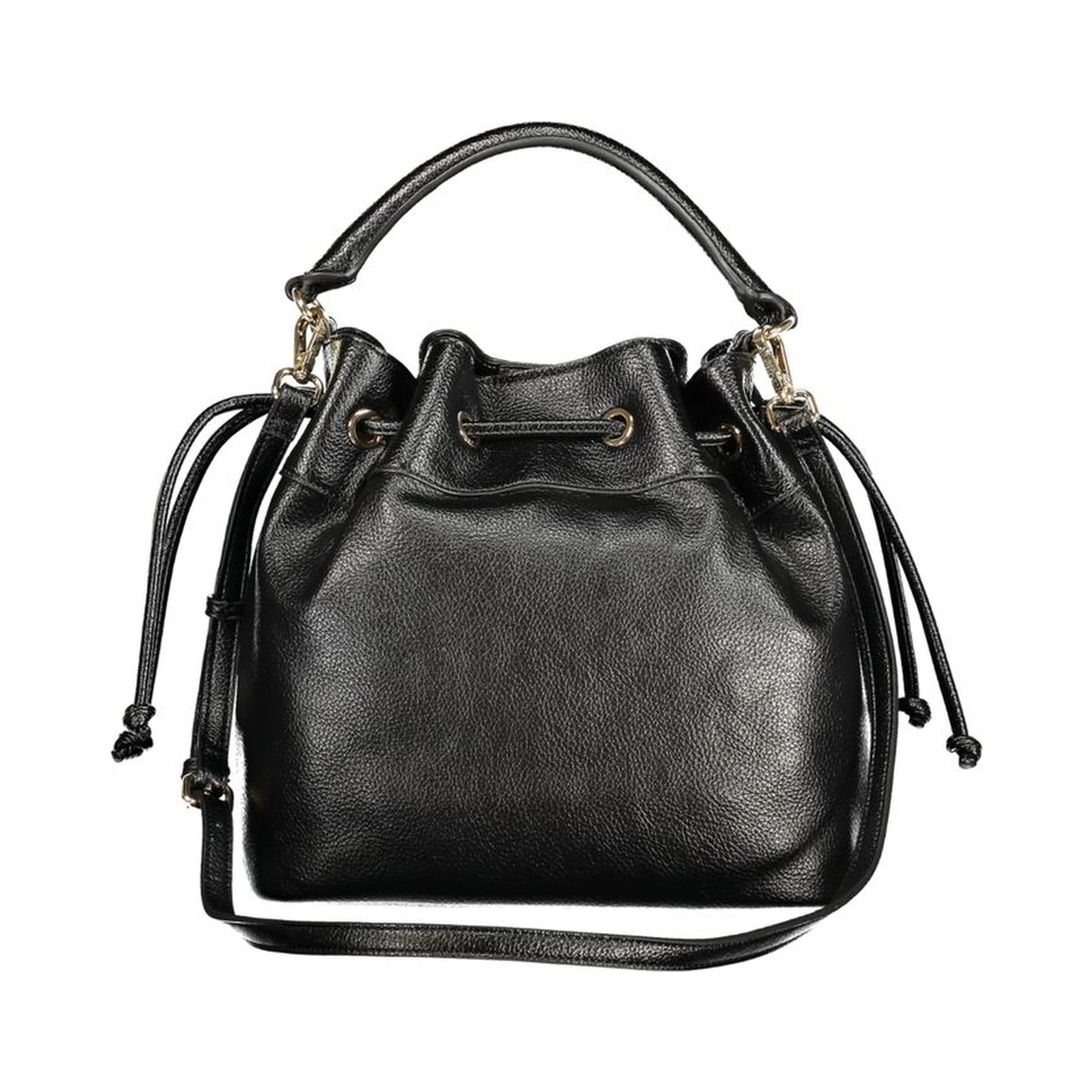 Black Polyurethane Women's Bag